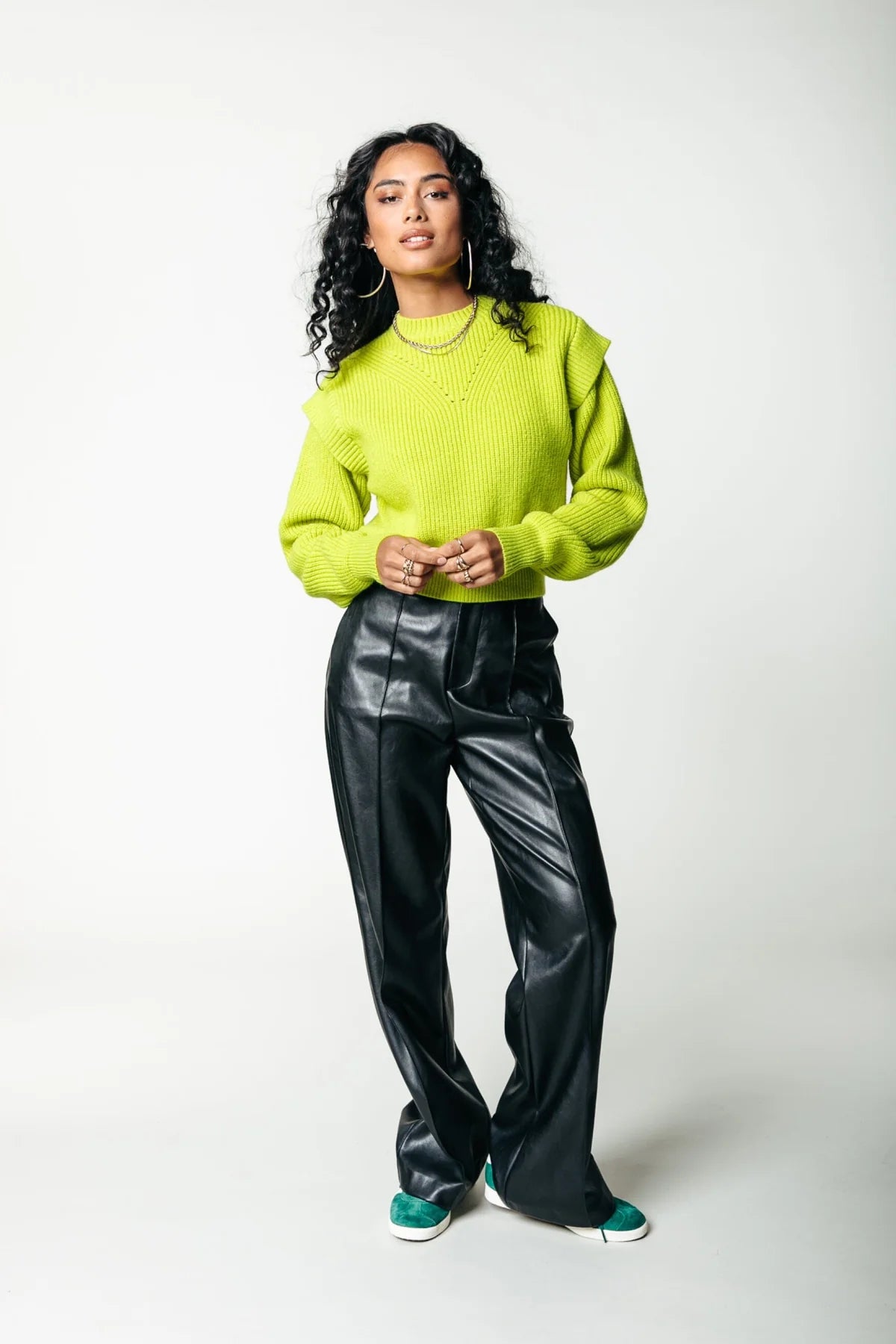 Russian vegan leather pants Gaudi Den Haag