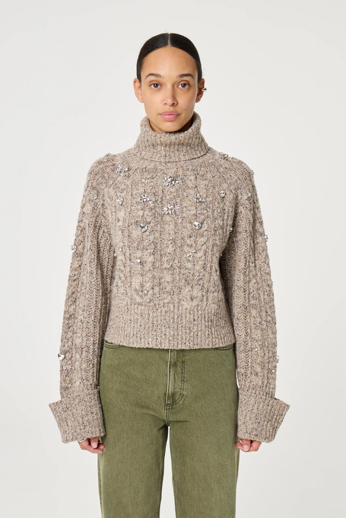 Jules pullover | rhinestones | Gaudi Den Haag