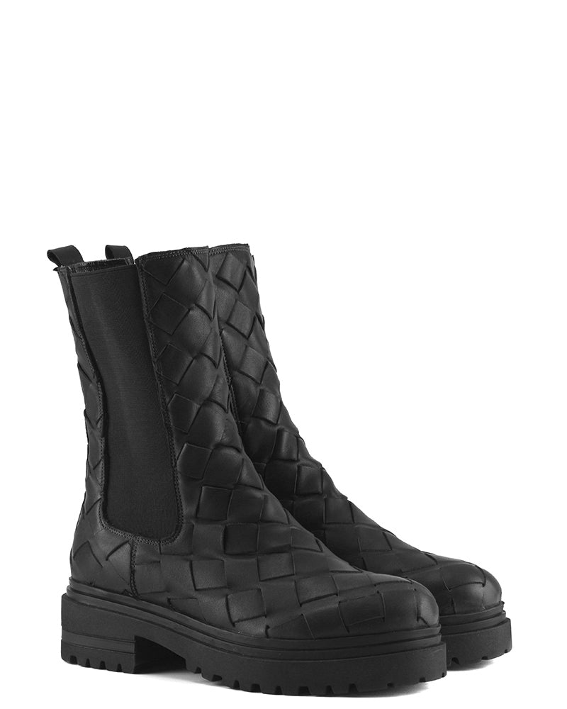 Bottega veneta hot sale biker boots