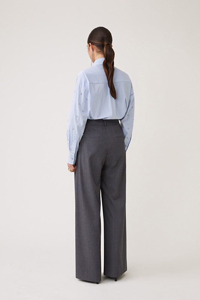 Jonas wide leg trousers