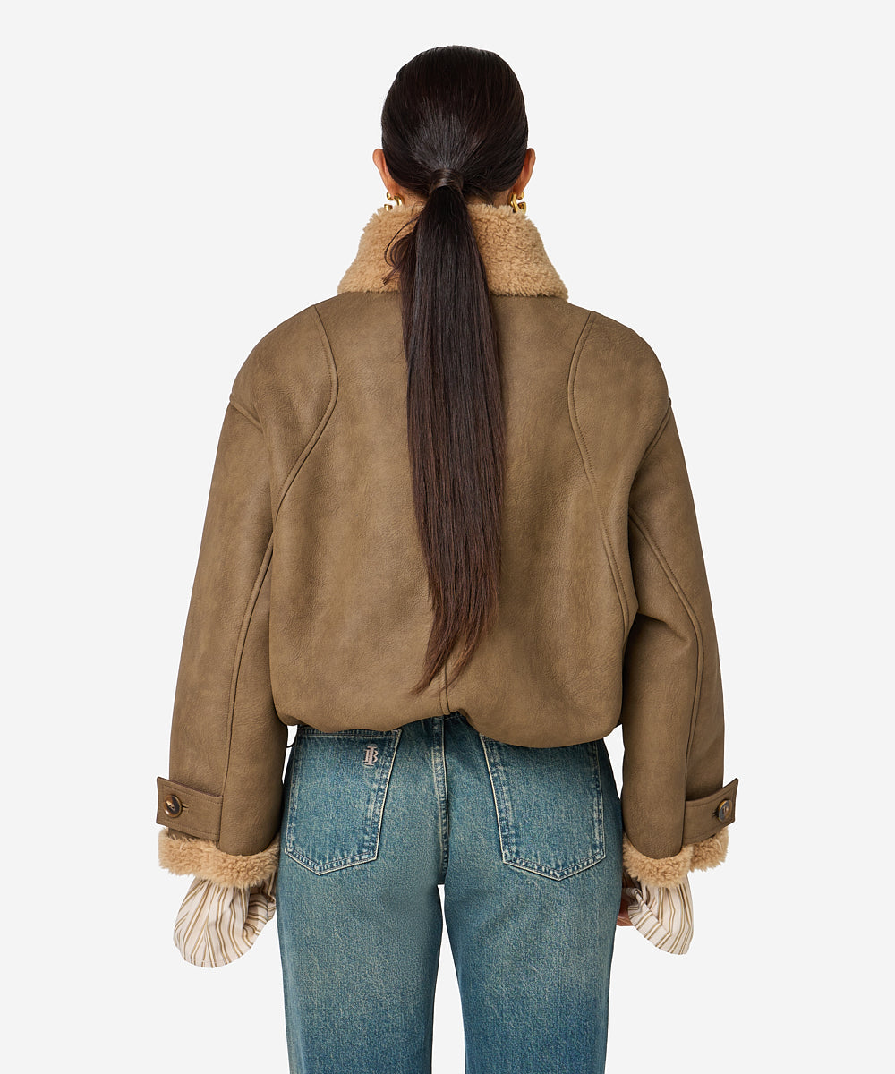 Jesmay jacket | brownish green