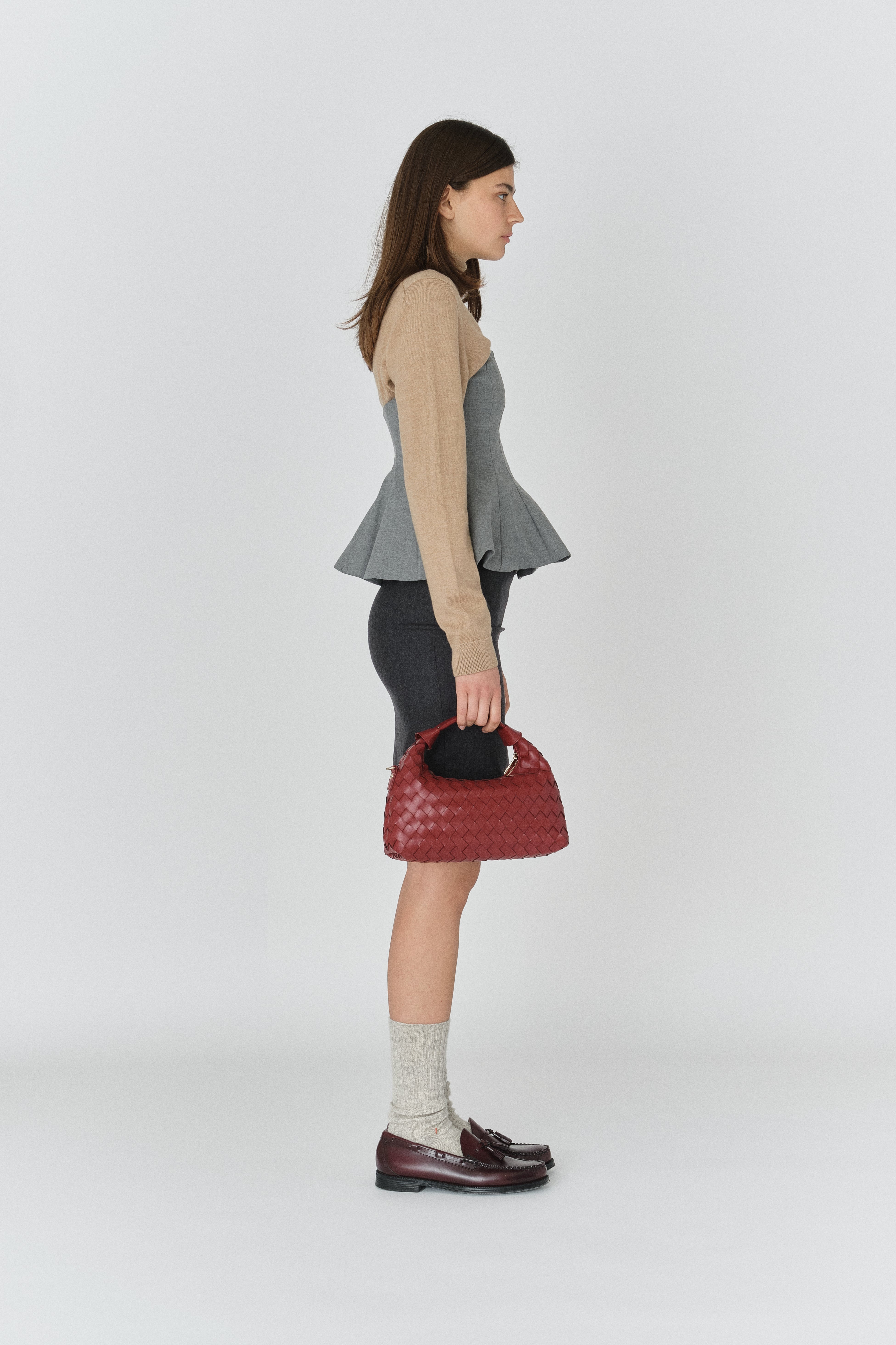 Dandy Braided Florence | brown w. gold