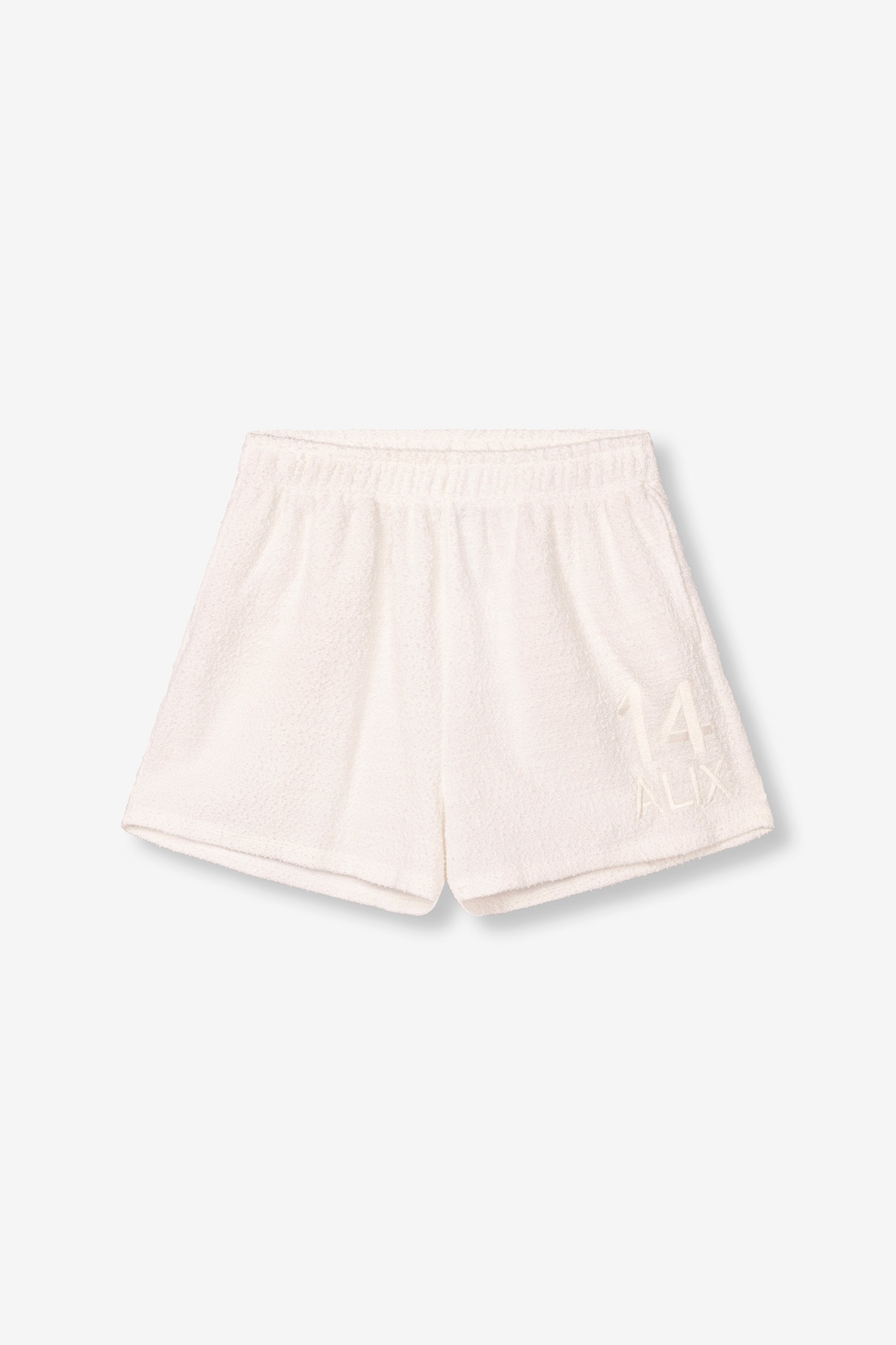 Boucle shorts | cream