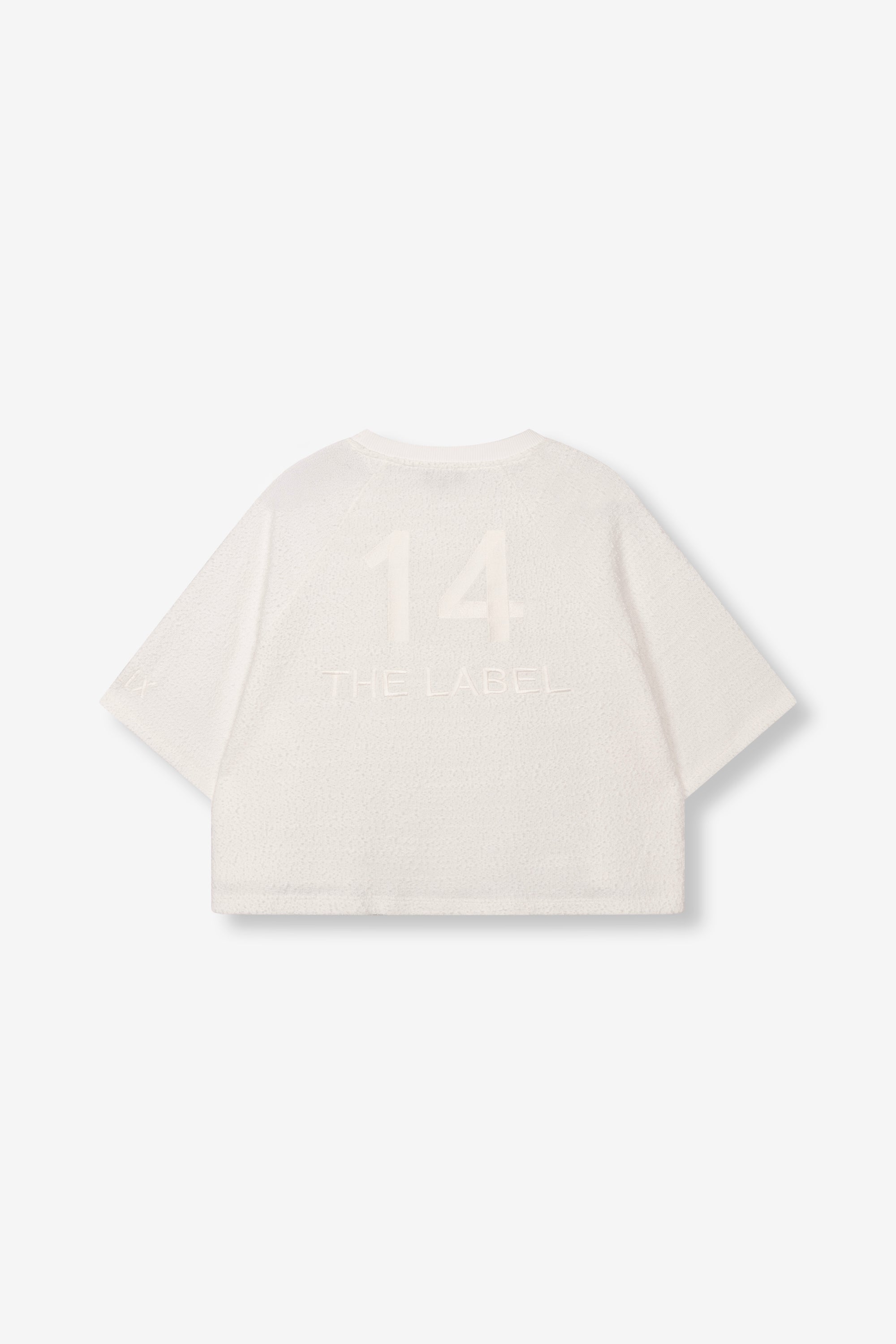 Boucle t-shirt | cream