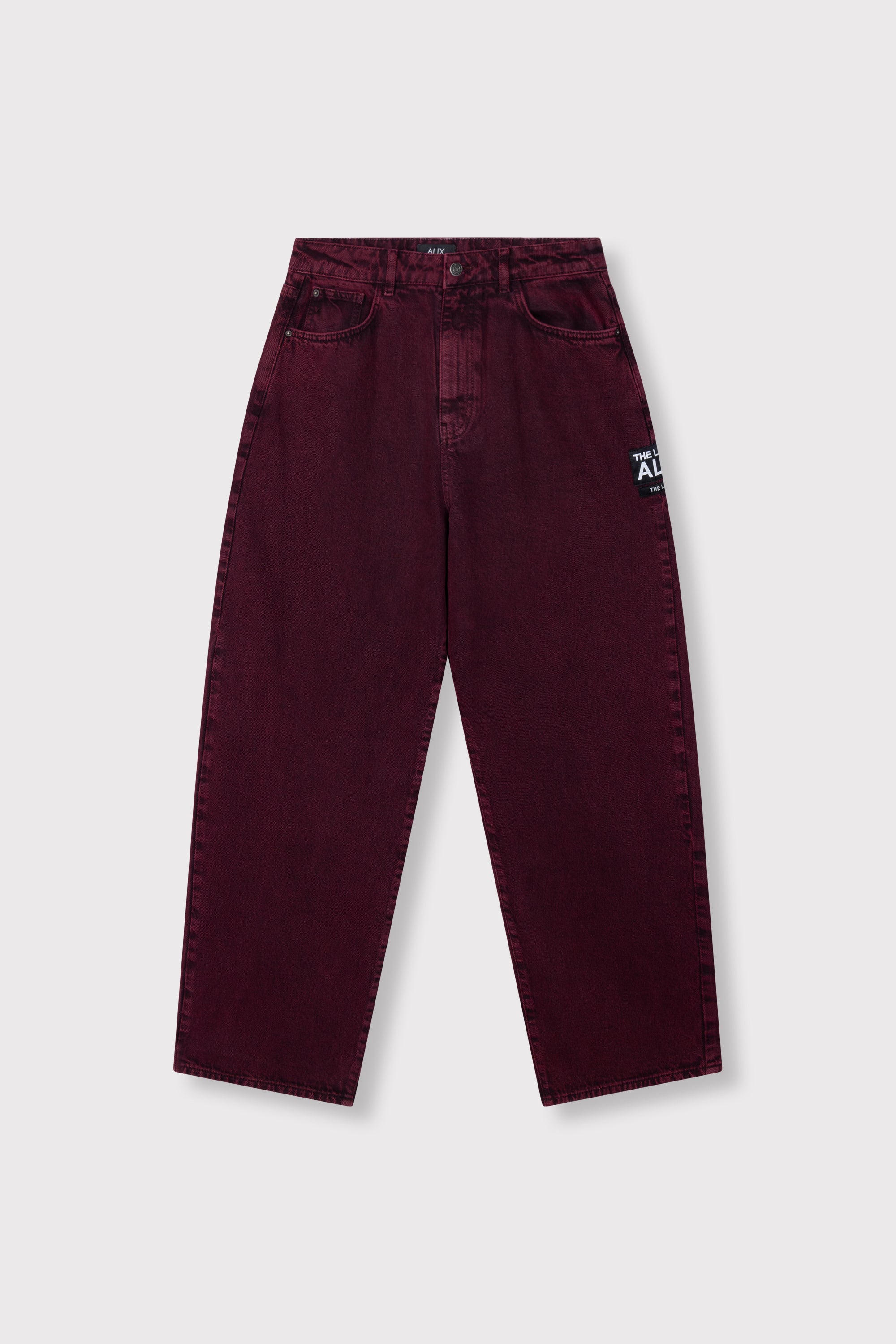 Coloured denim pants