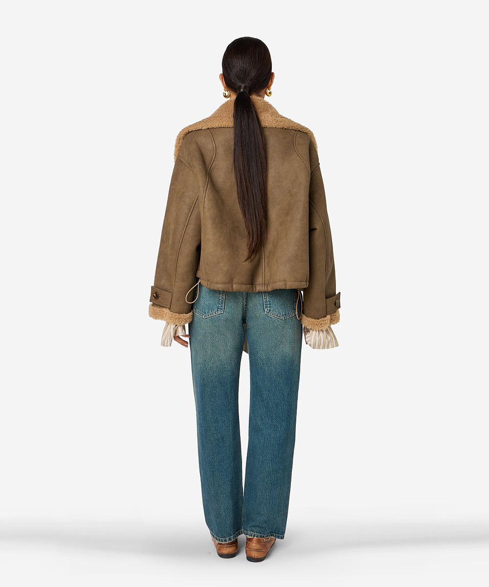 Jesmay jacket | brownish green