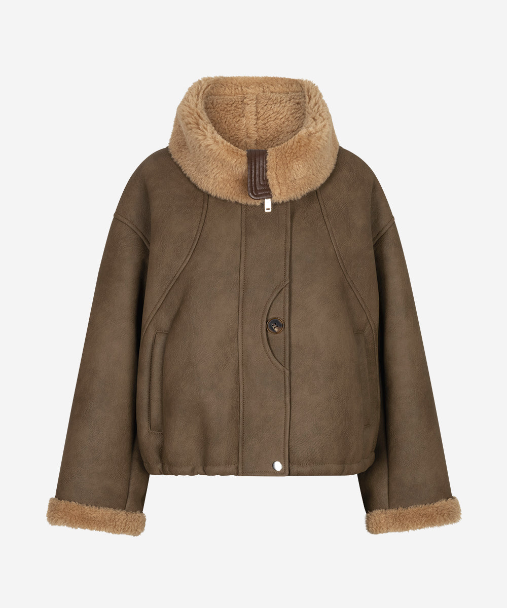 Jesmay jacket | brownish green