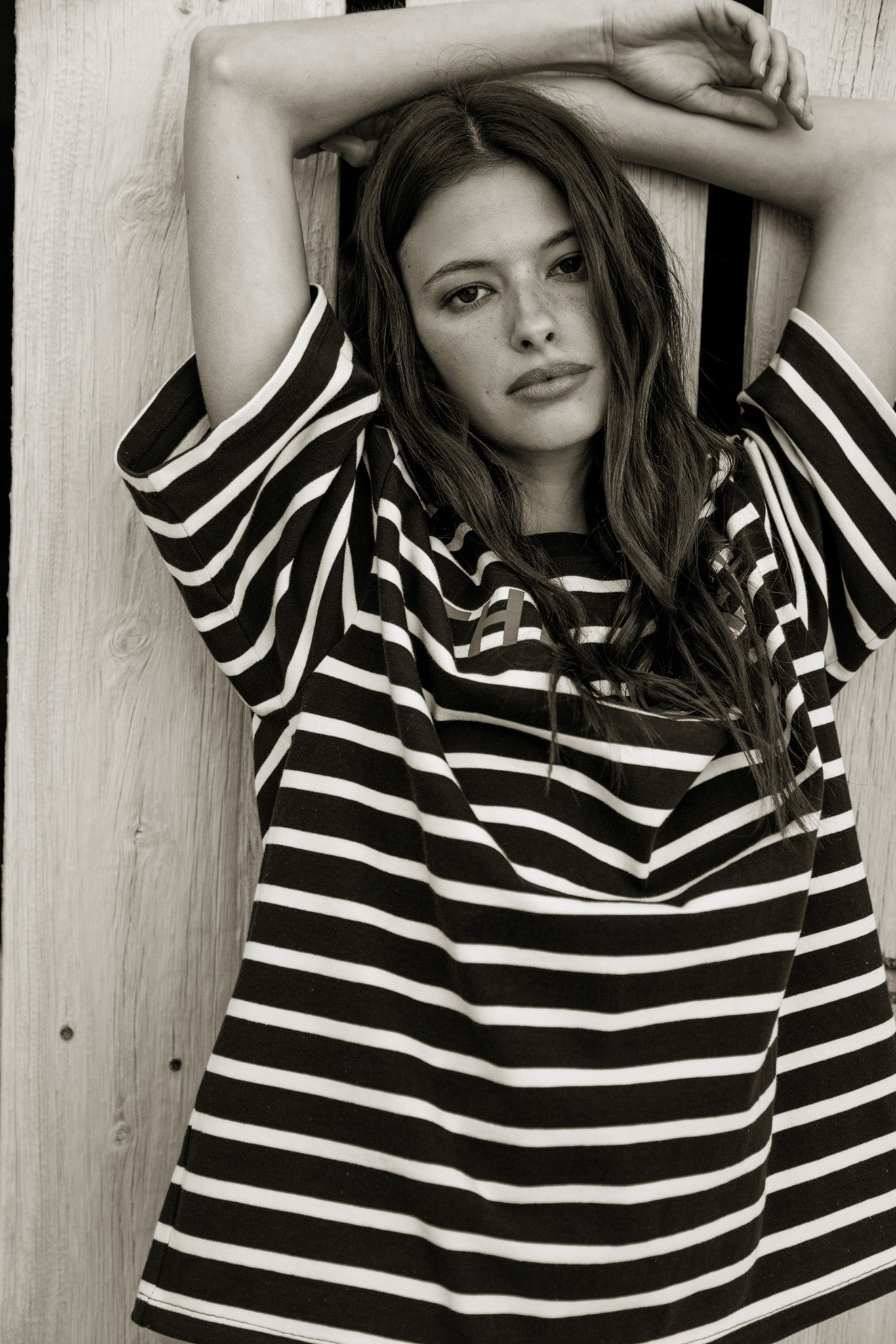Stripe t-shirt | Navy