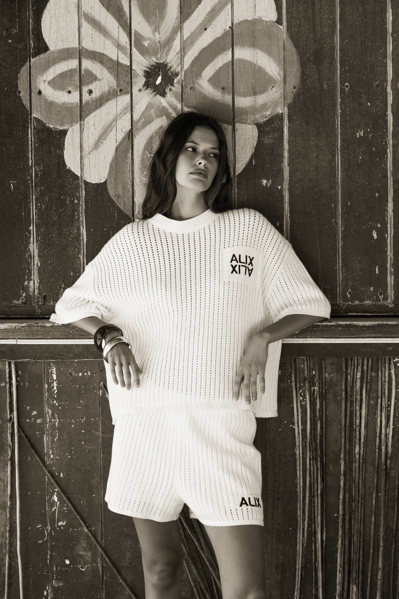 Ajour top | Cream