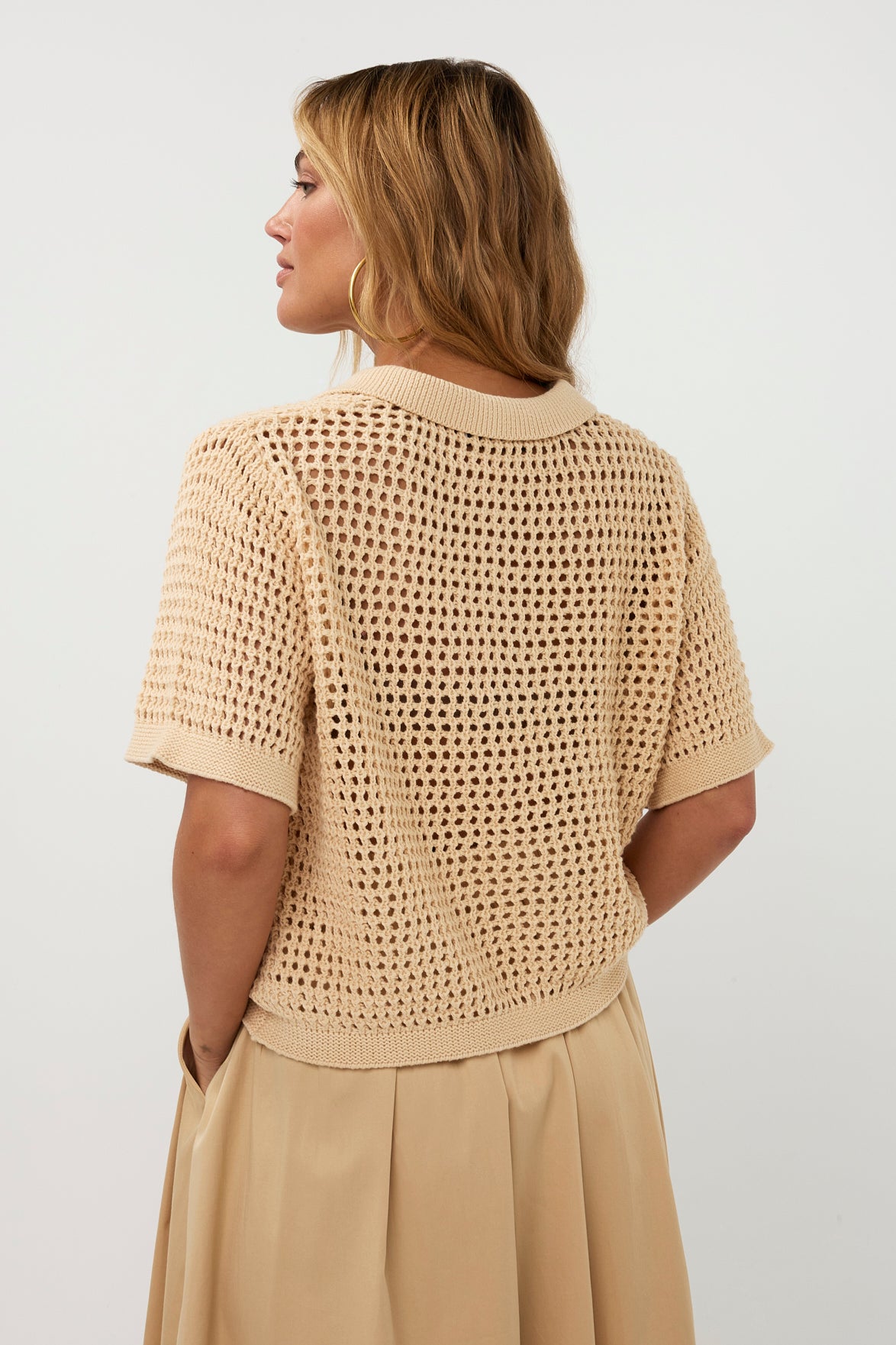 Lewis knitwear | Beige