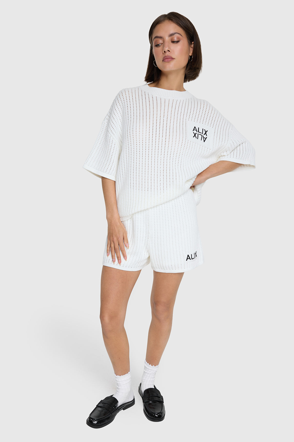 Ajour top | Cream