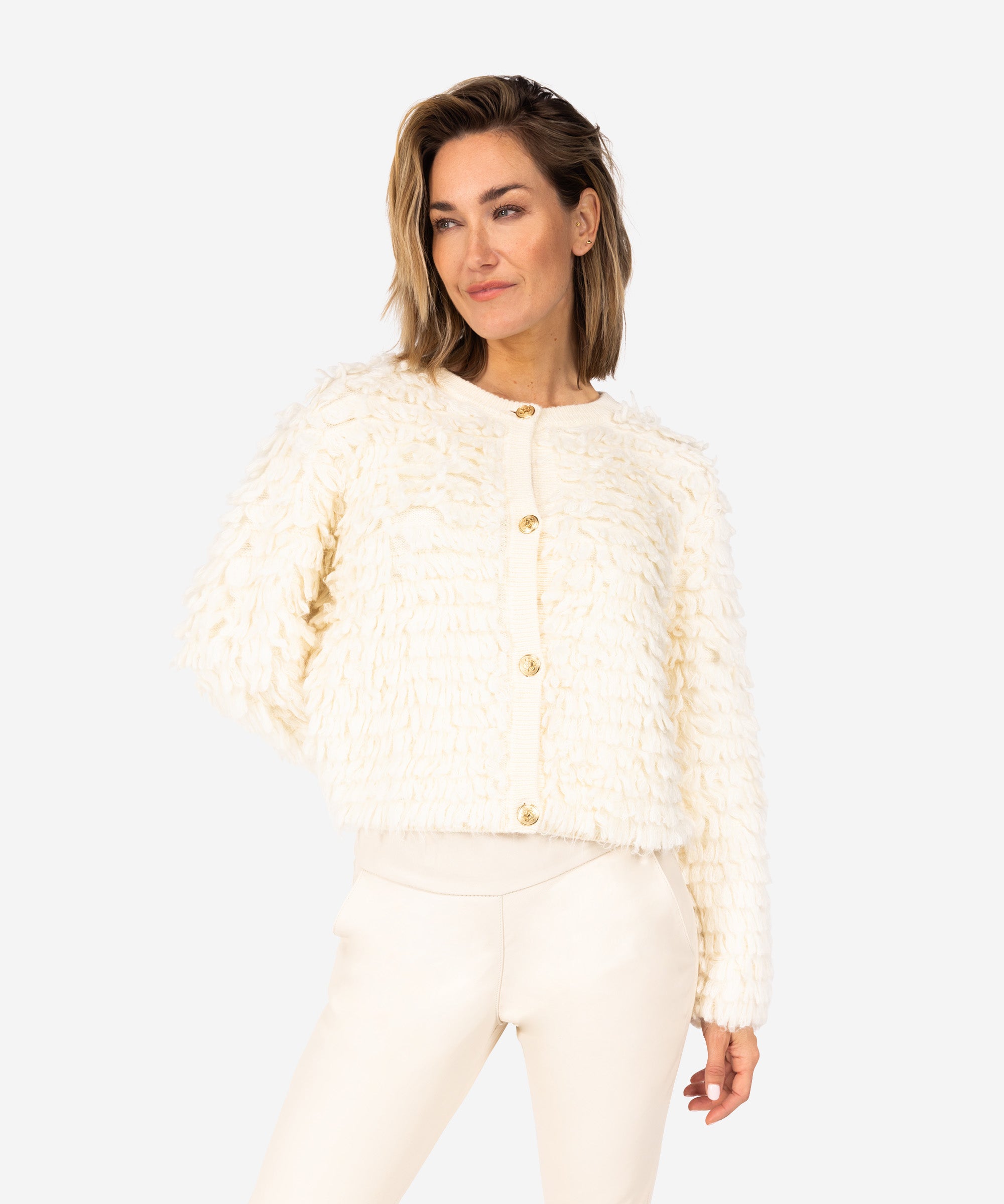 Cerry cardigan | coco white