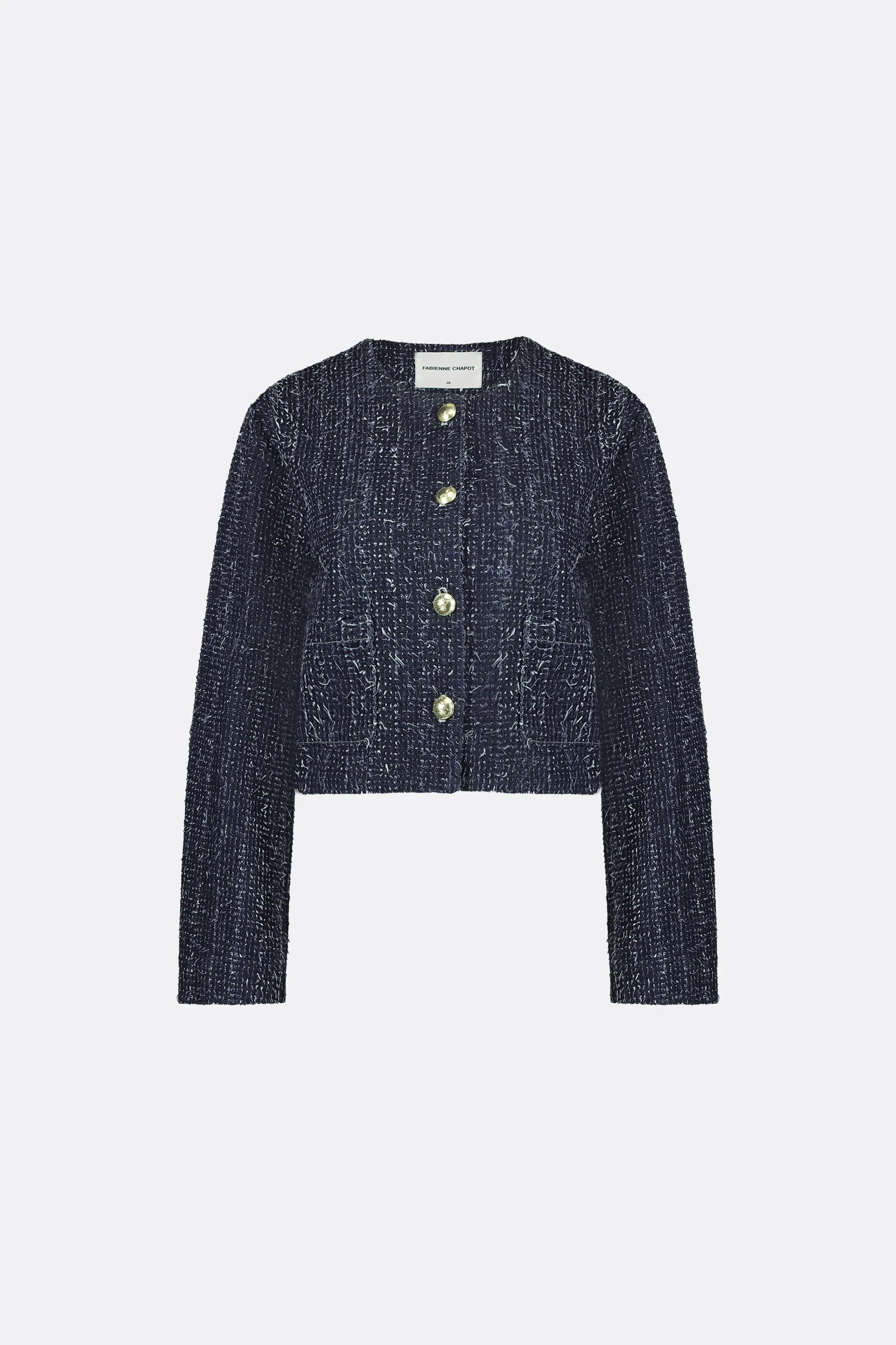 Davis denim blazer