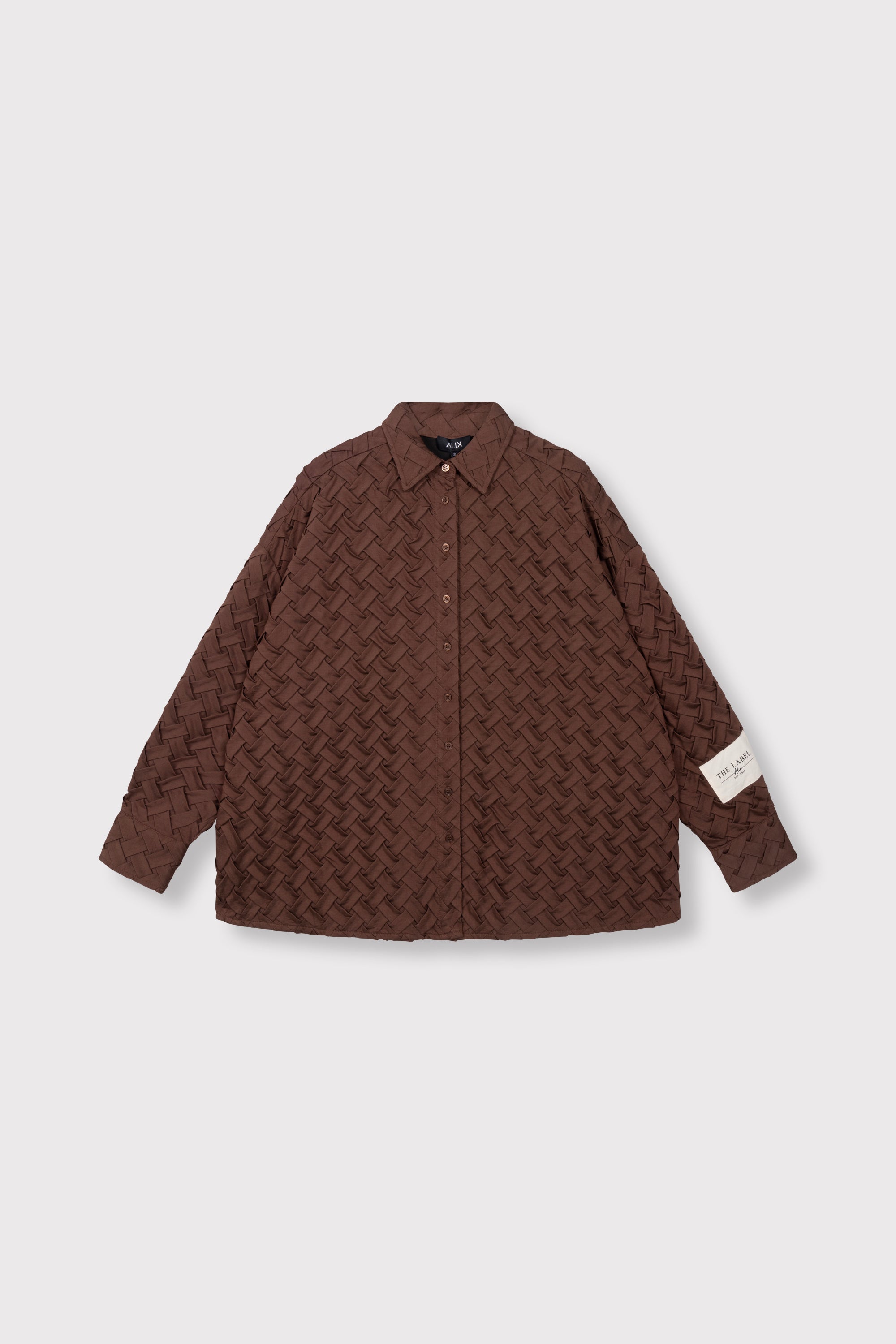 Pleated blouse