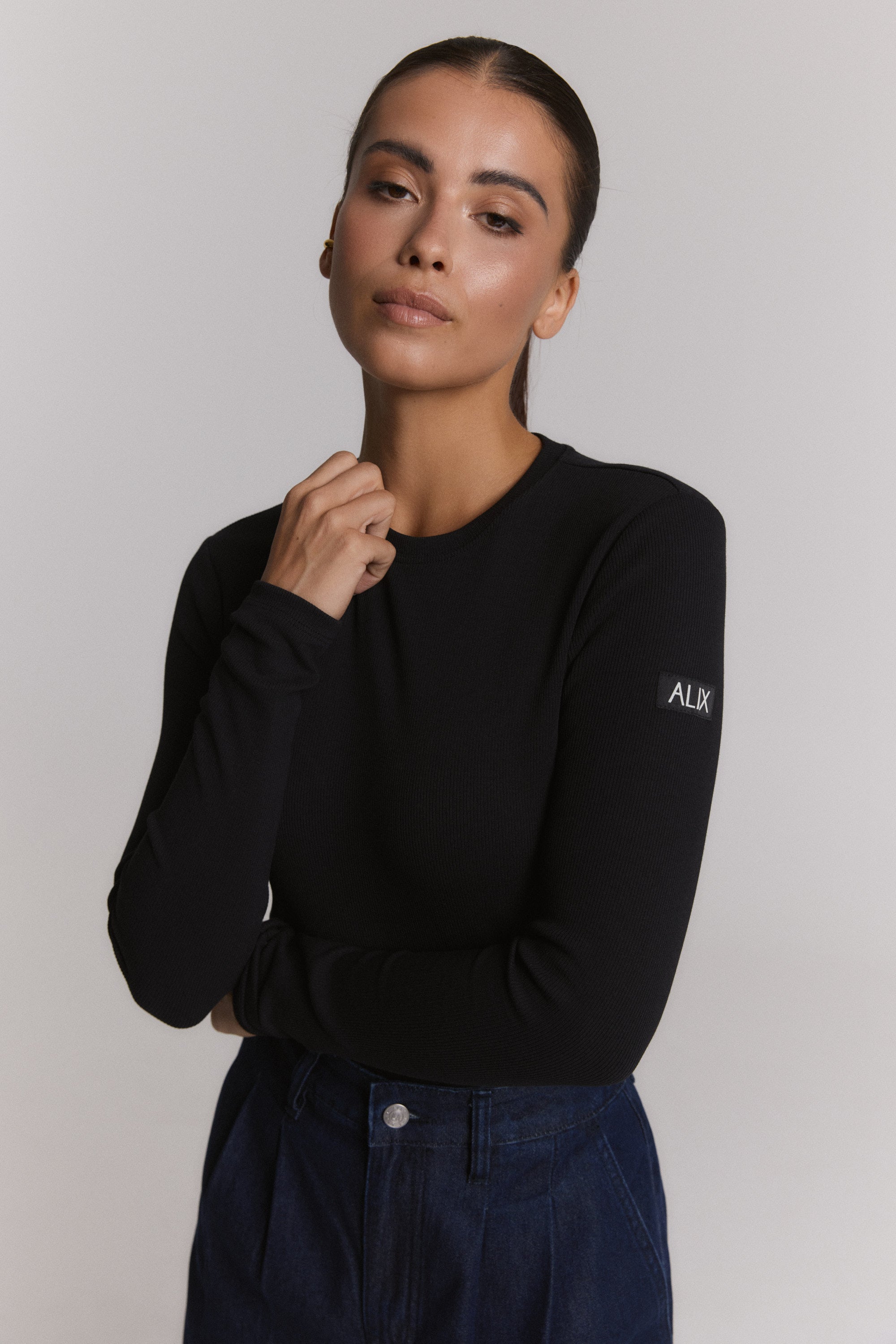 Longsleeve top | black