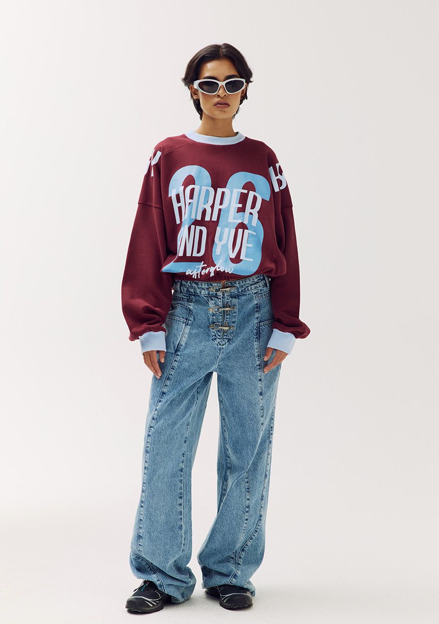 Maeve Jeans I Mid Blue