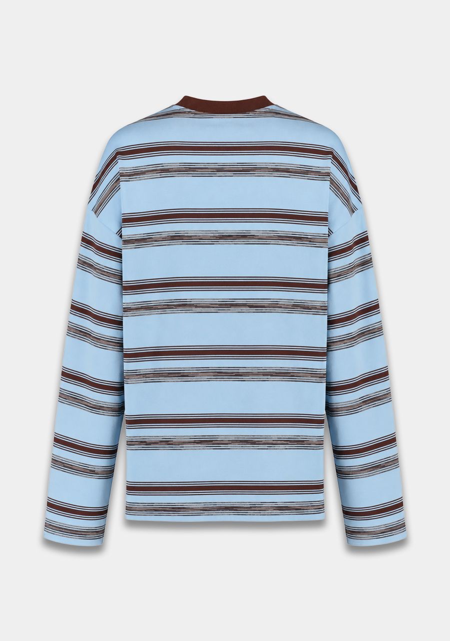 Tommy longsleeve I Blue Stripe
