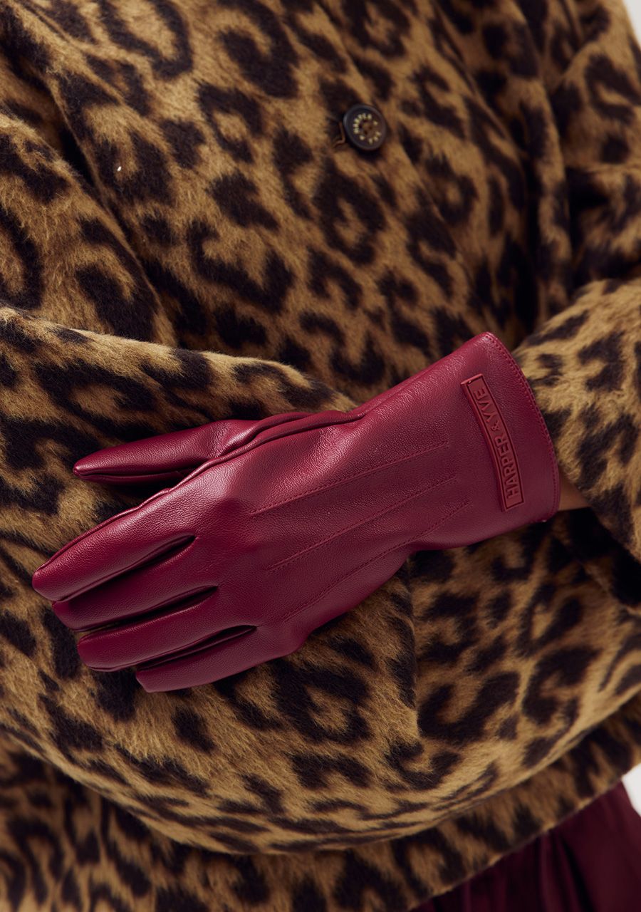 Harper gloves I Red Port