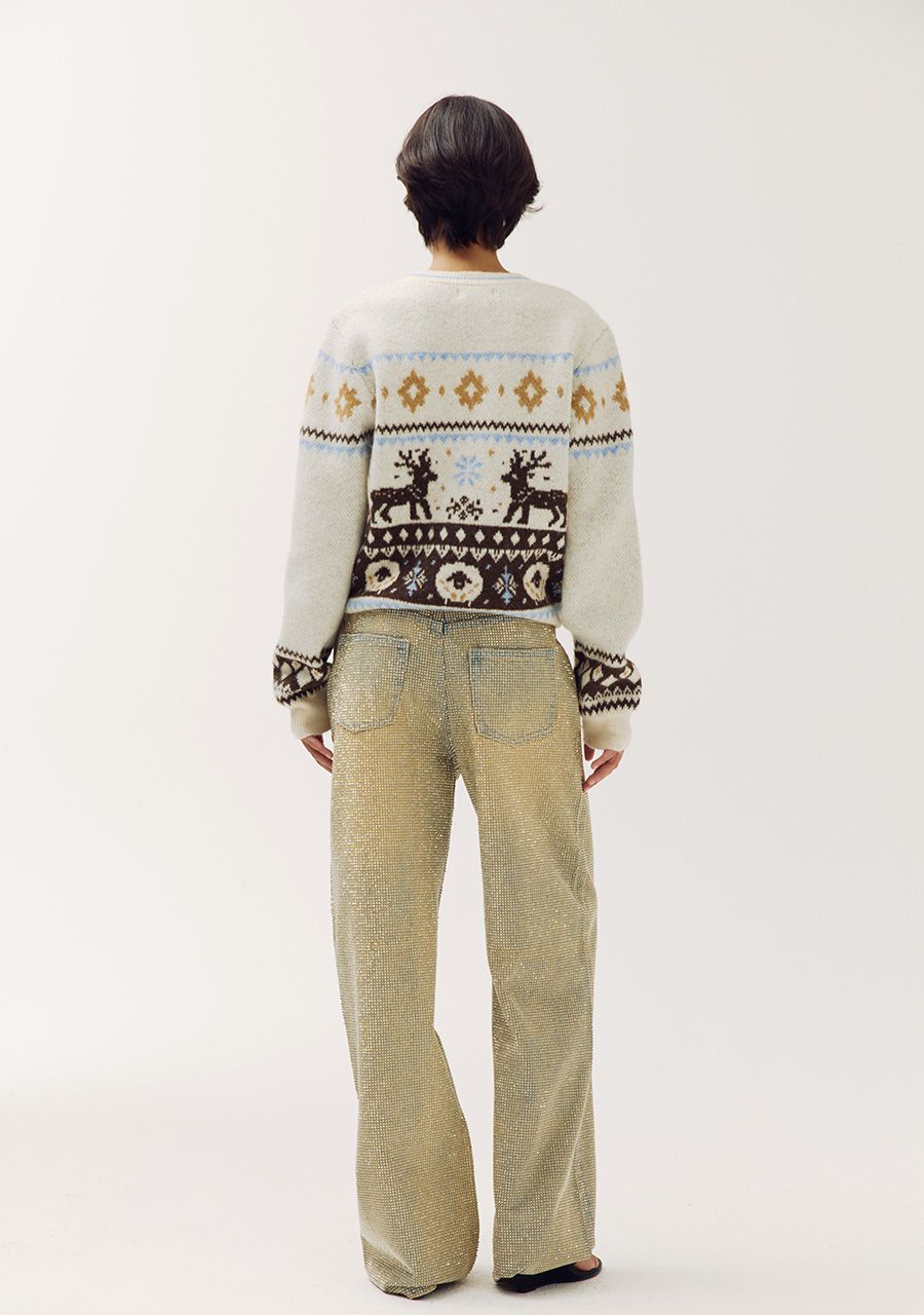 Glitter Pants I Dirty Taupe