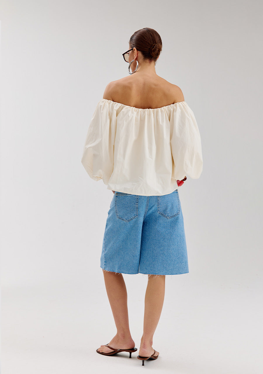 Lauren top | Ecru