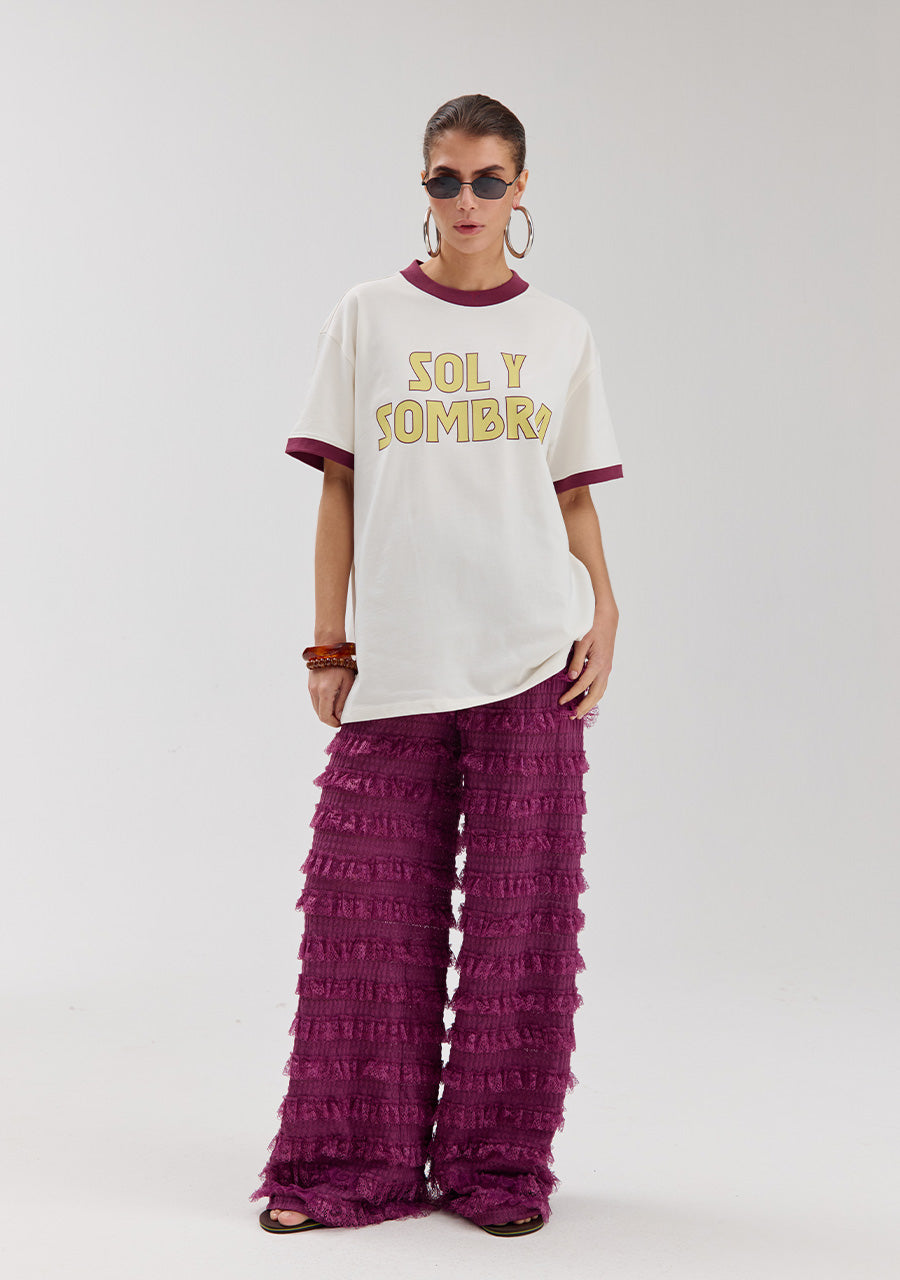Lo ruffle pants | Cassis