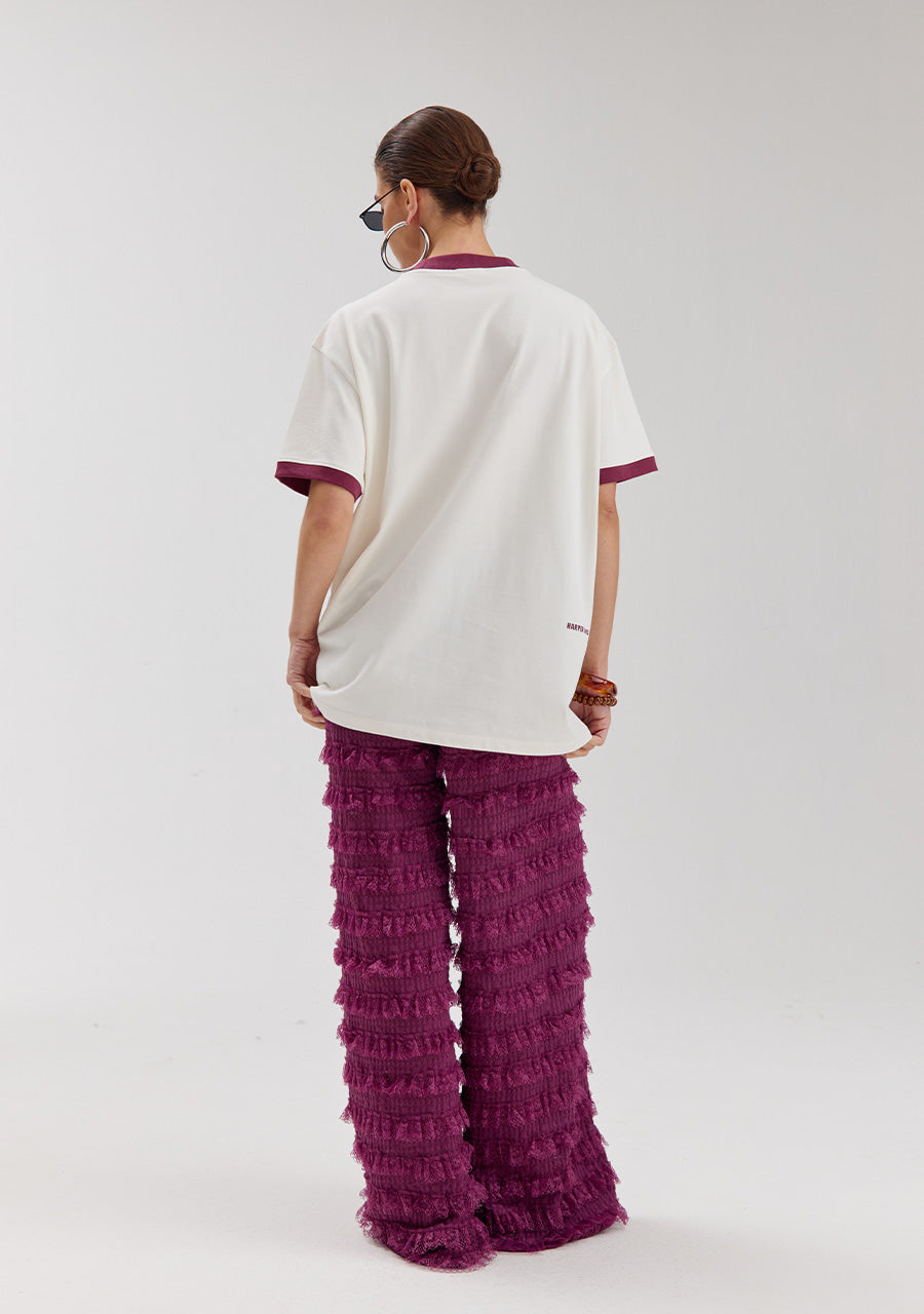 Lo ruffle pants | Cassis