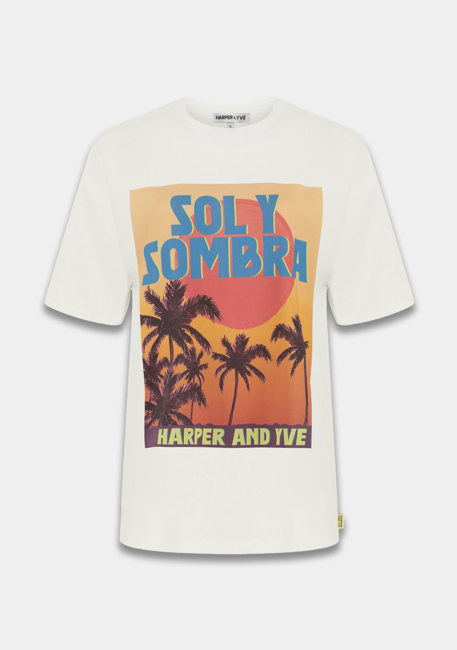 Sol y Sombra T-Shirt | Ecru