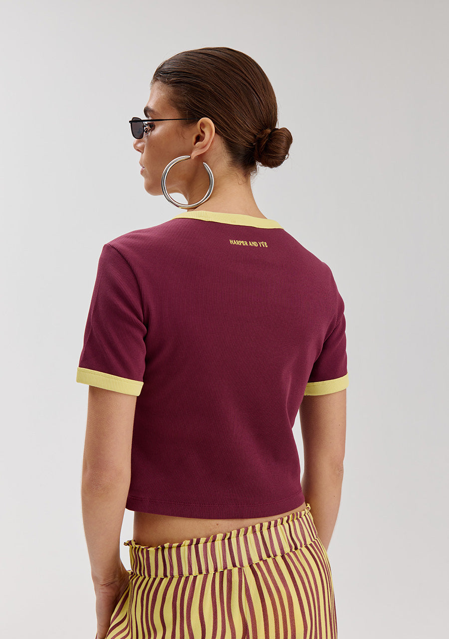 Sombra shirt | Cassis