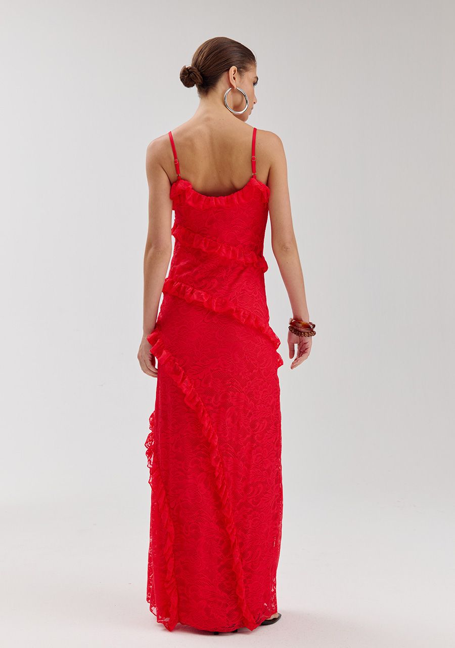 Sammie dress | Poppy red