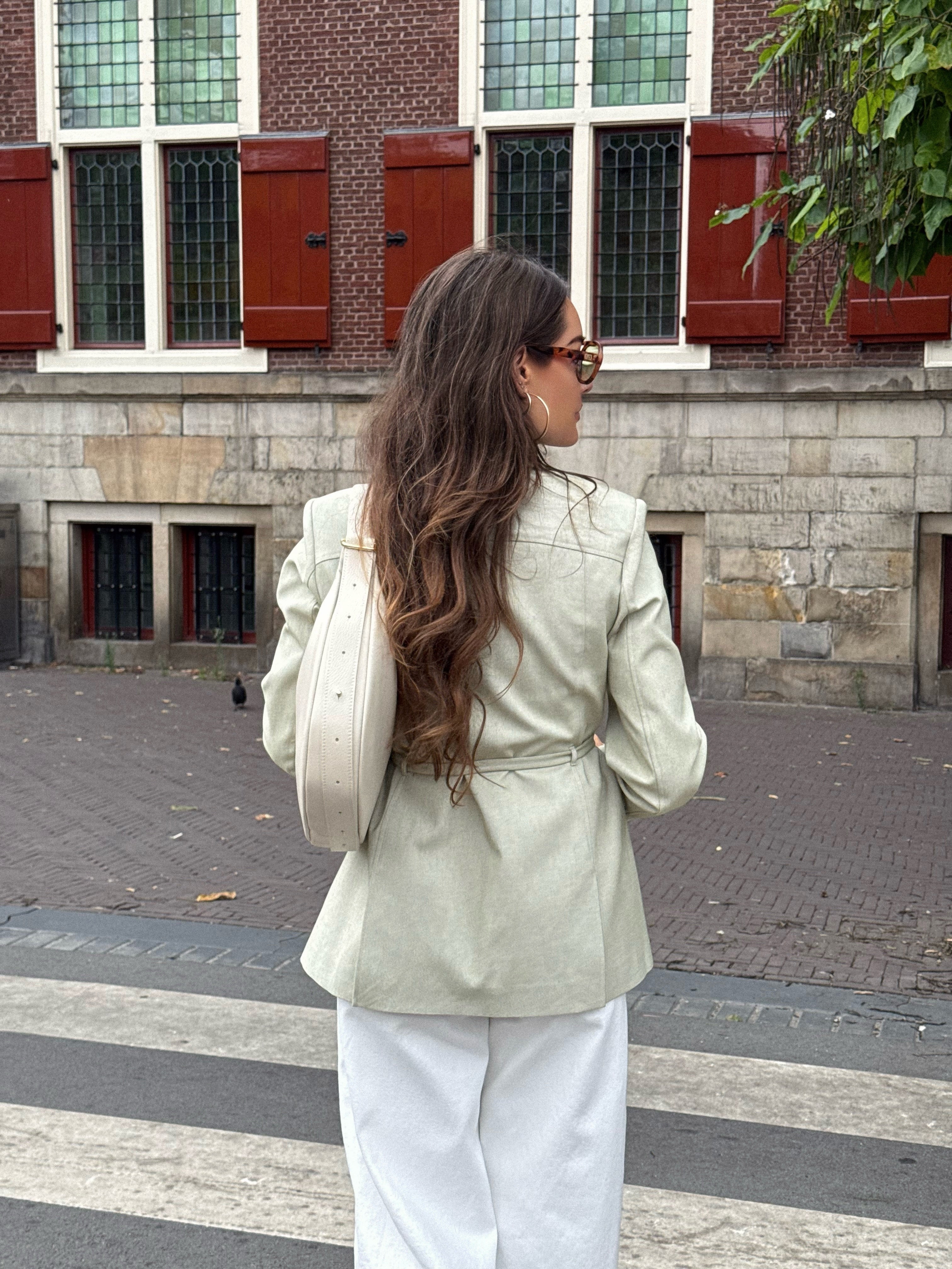 Lola blazer | dusty green