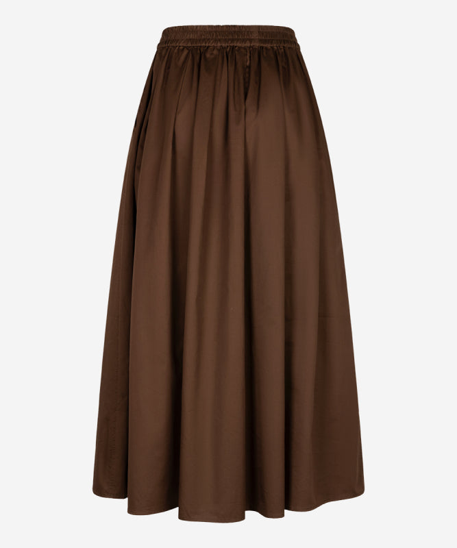 Sanai skirt | Bean brown