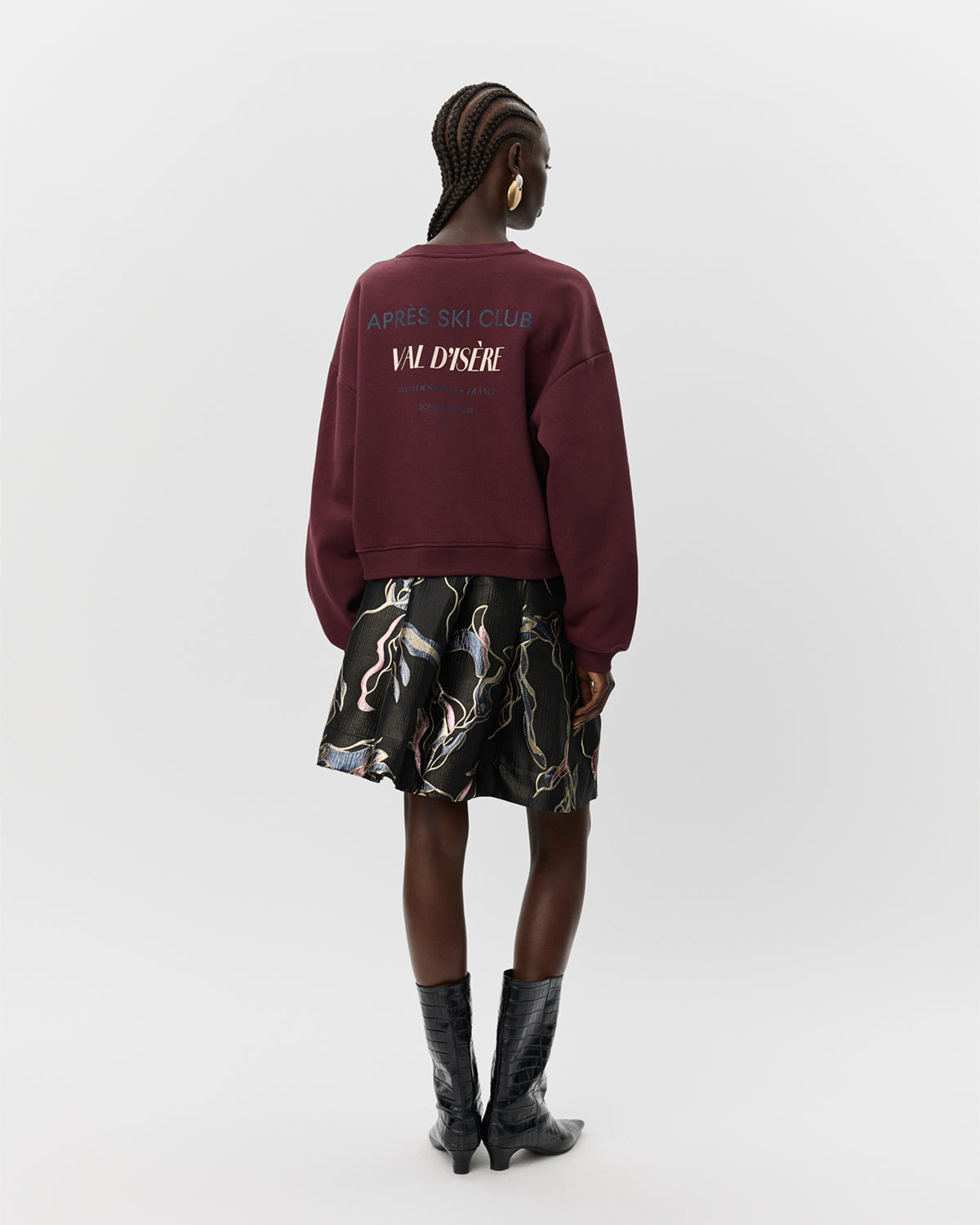 ELIN sweater | burgundy