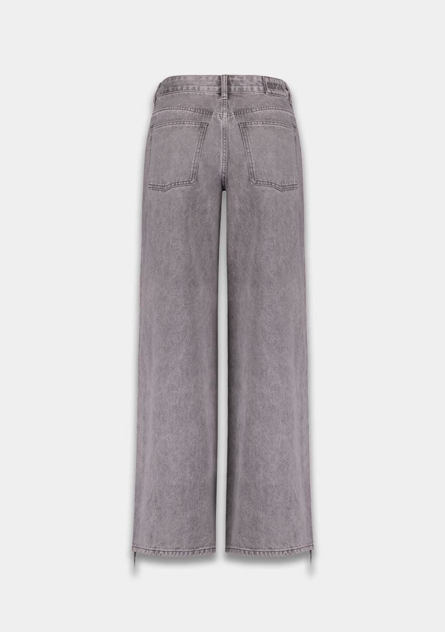 Mayro denim pants | grey