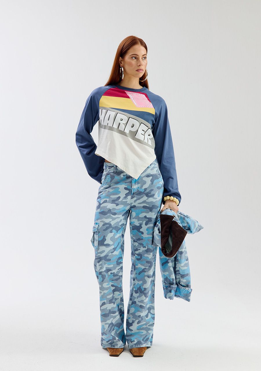 Mexican Summer tee | vintage indigo