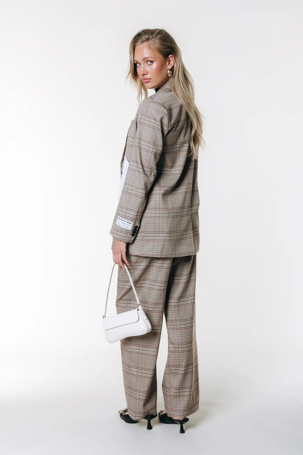 Paris check blazer pied de poule