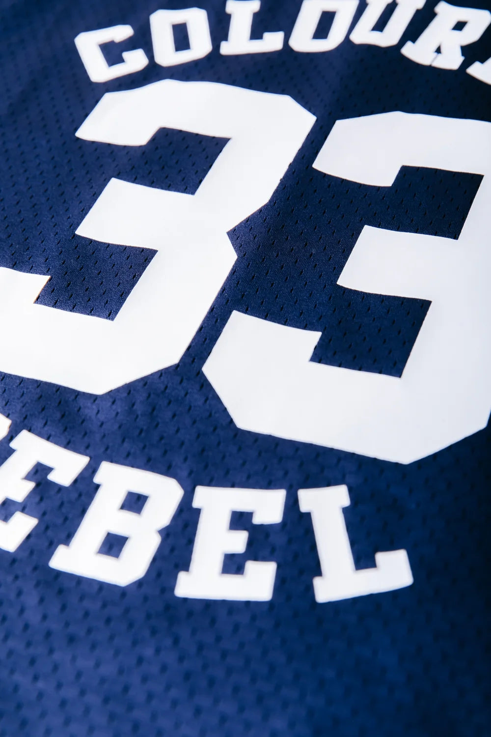 Tayla football lace tee | navy