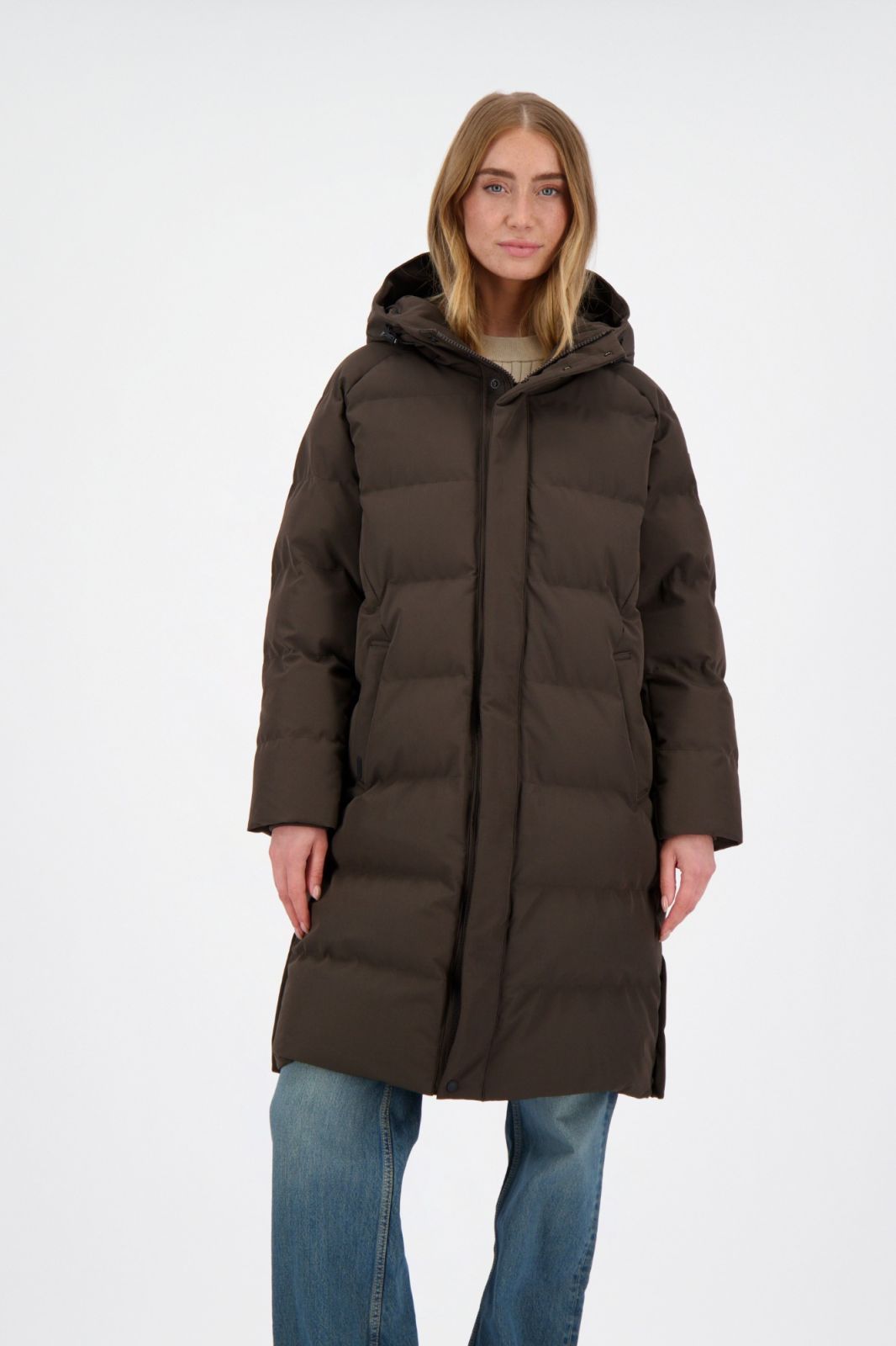 Janet parka | dark coffee