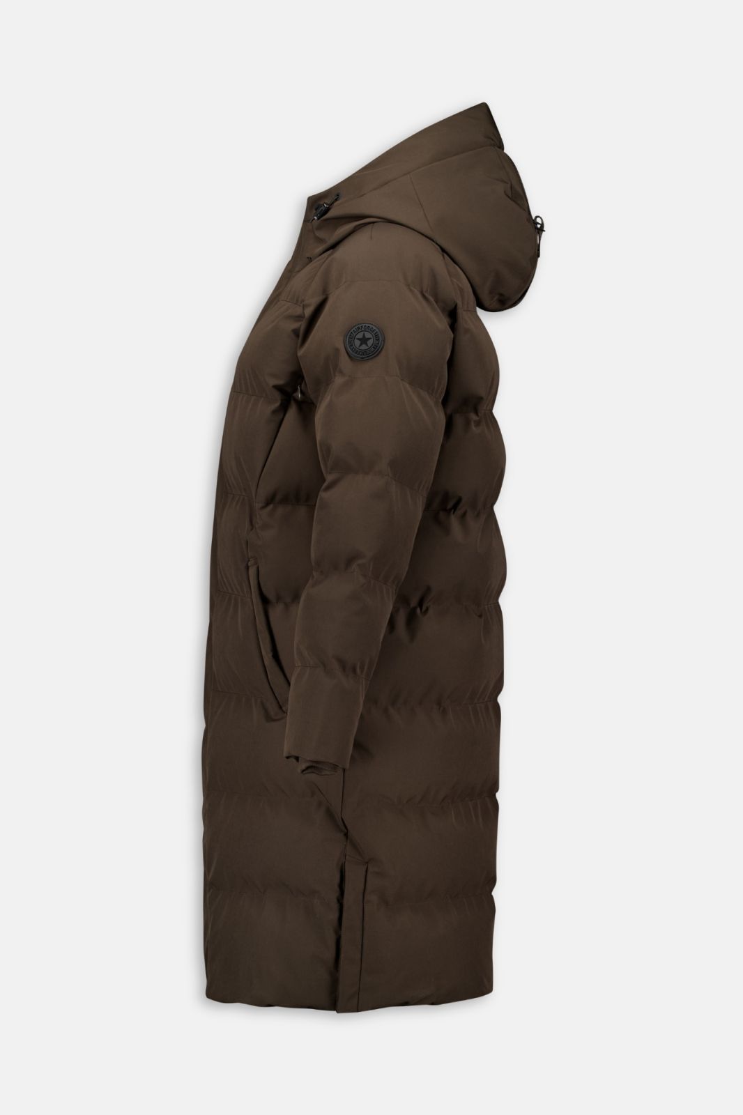 Janet parka | dark coffee
