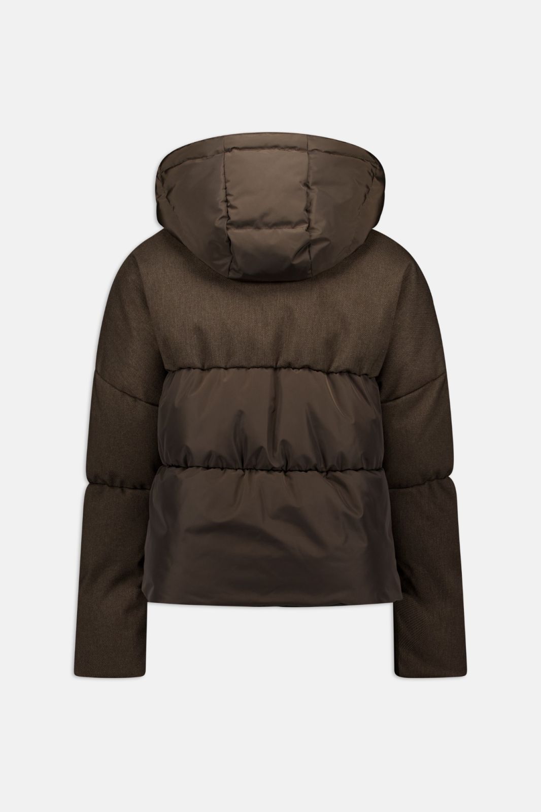 Maya puffer wooluxe | dark coffee
