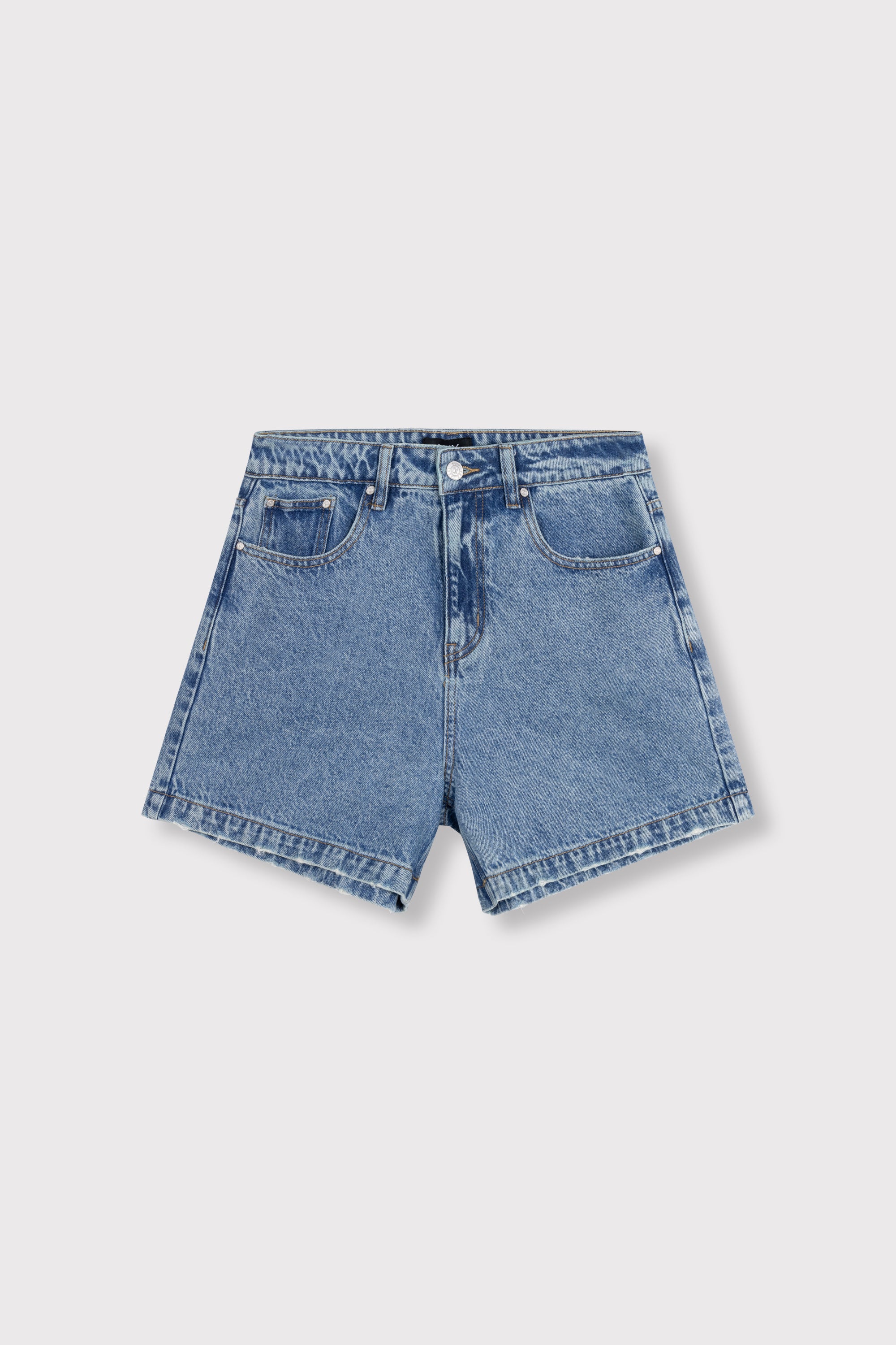 Denim bermuda shorts