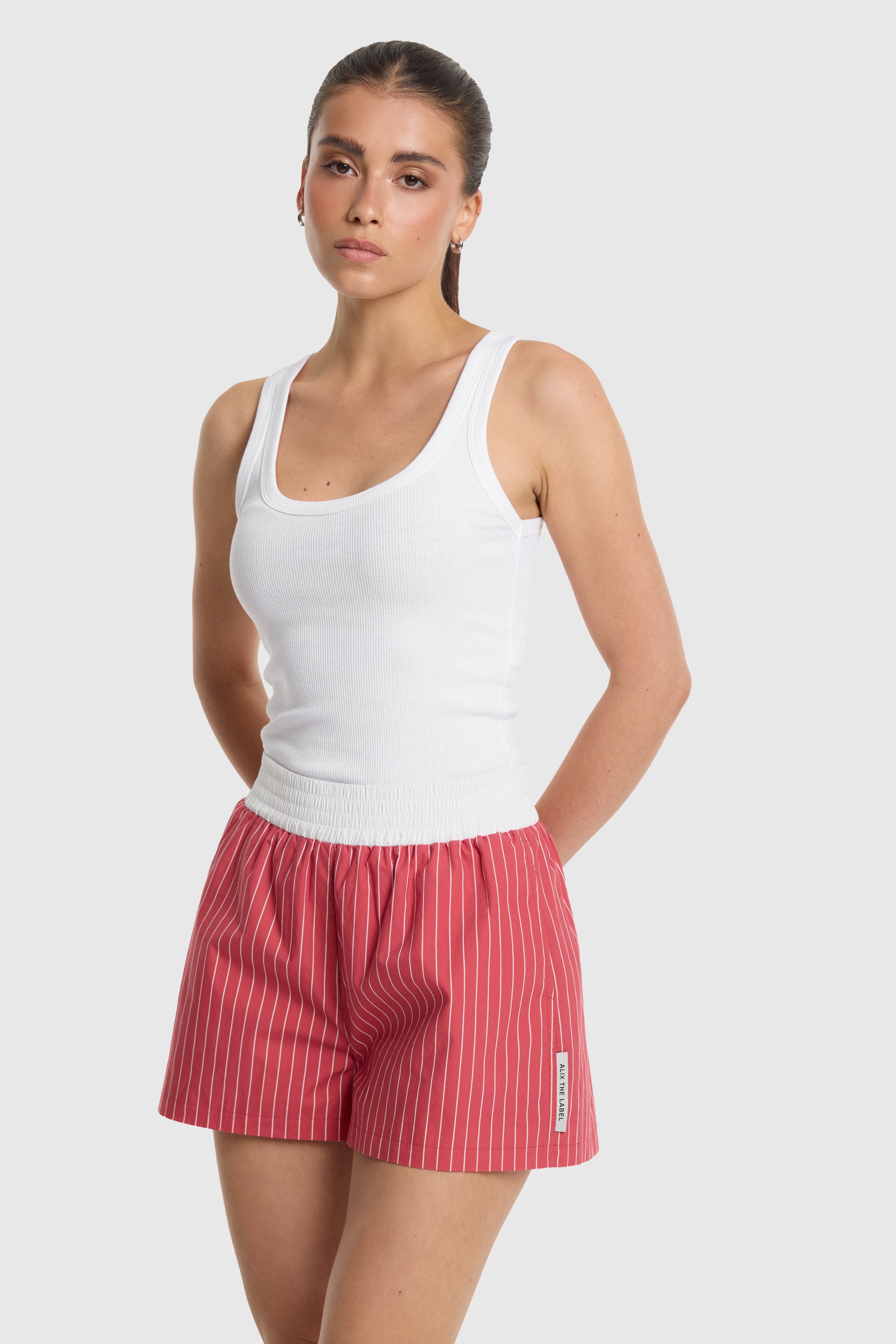 Striped shorts