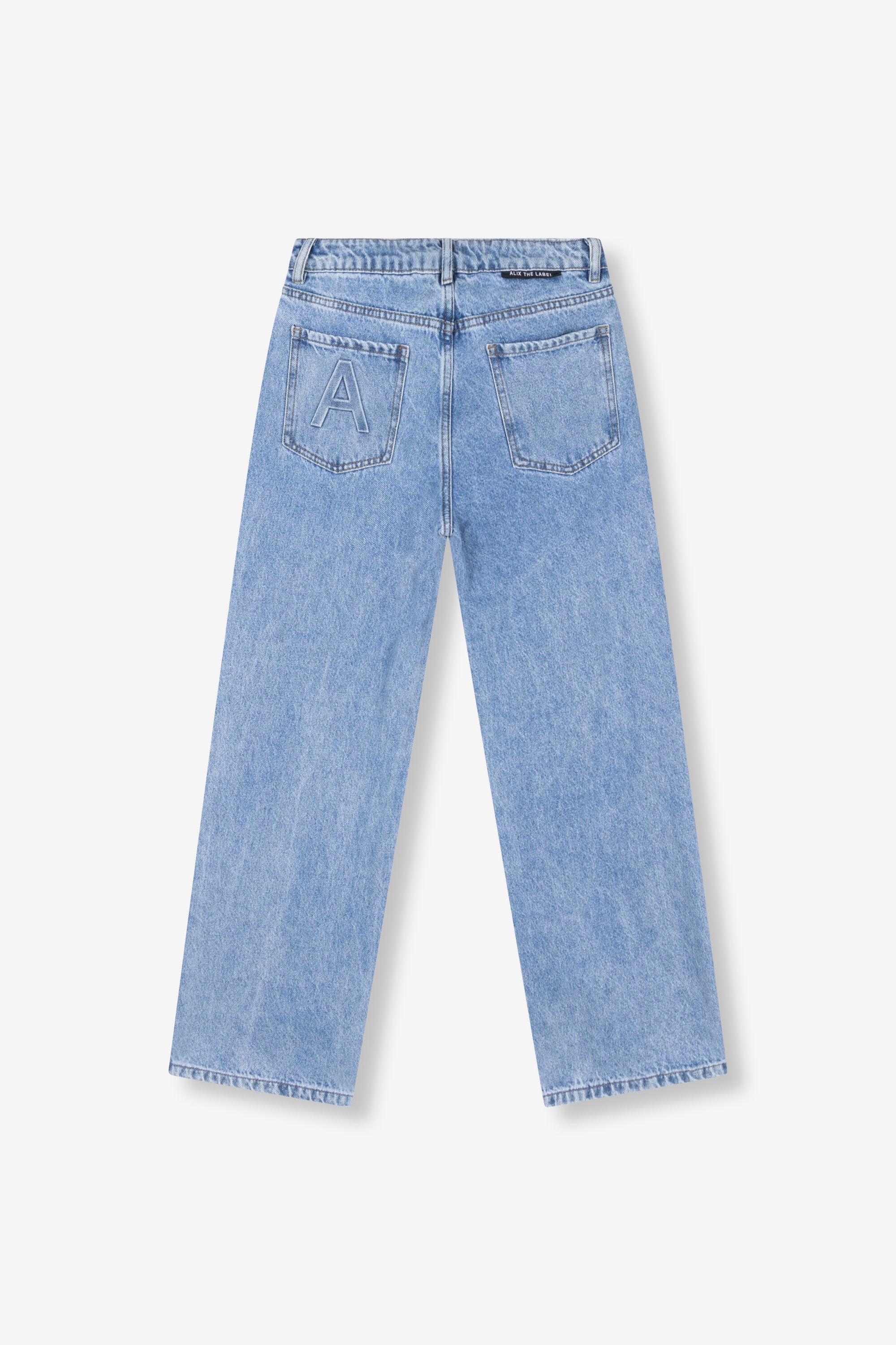 Studs denim pants | blue