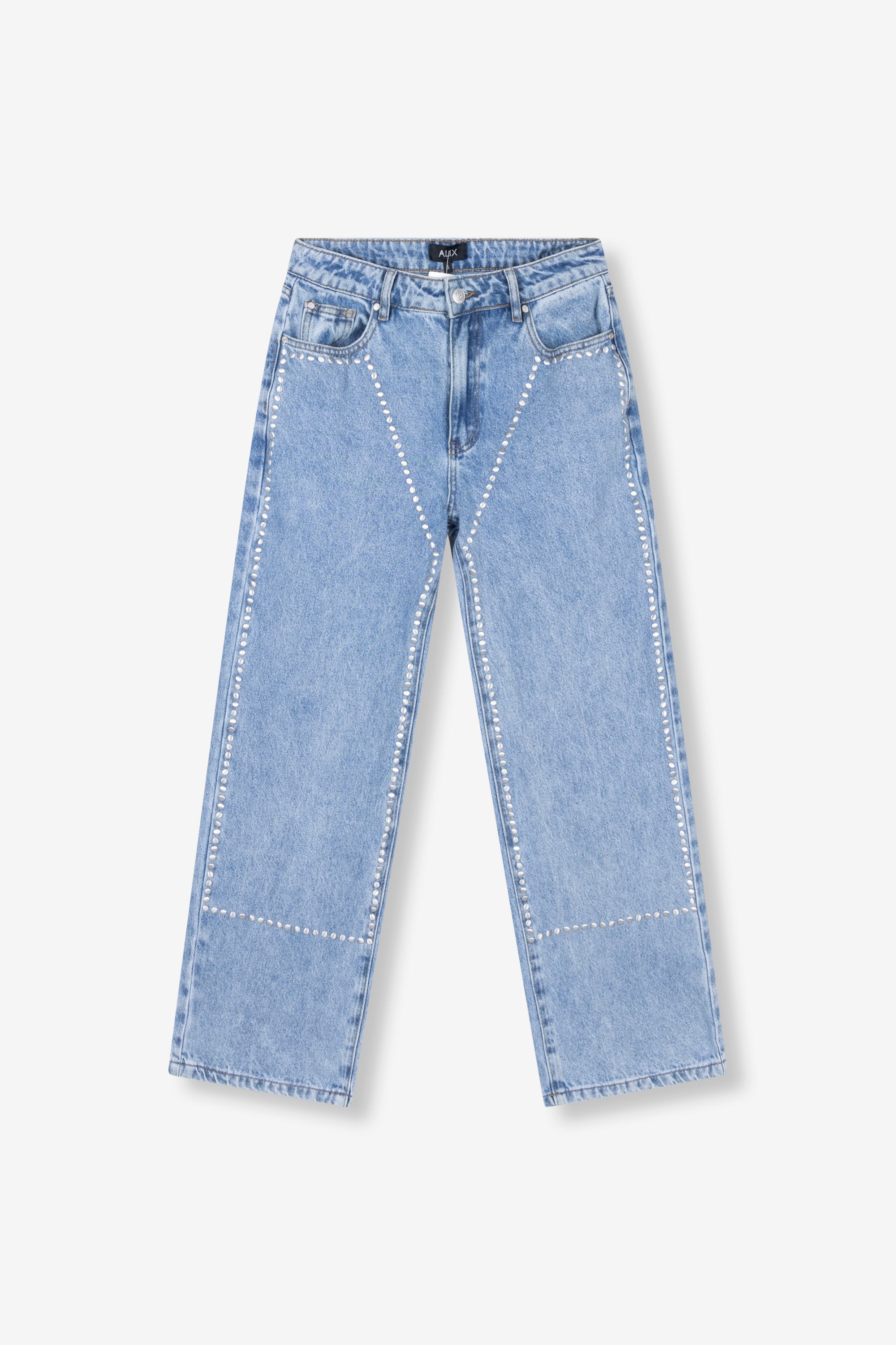 Studs denim pants | blue