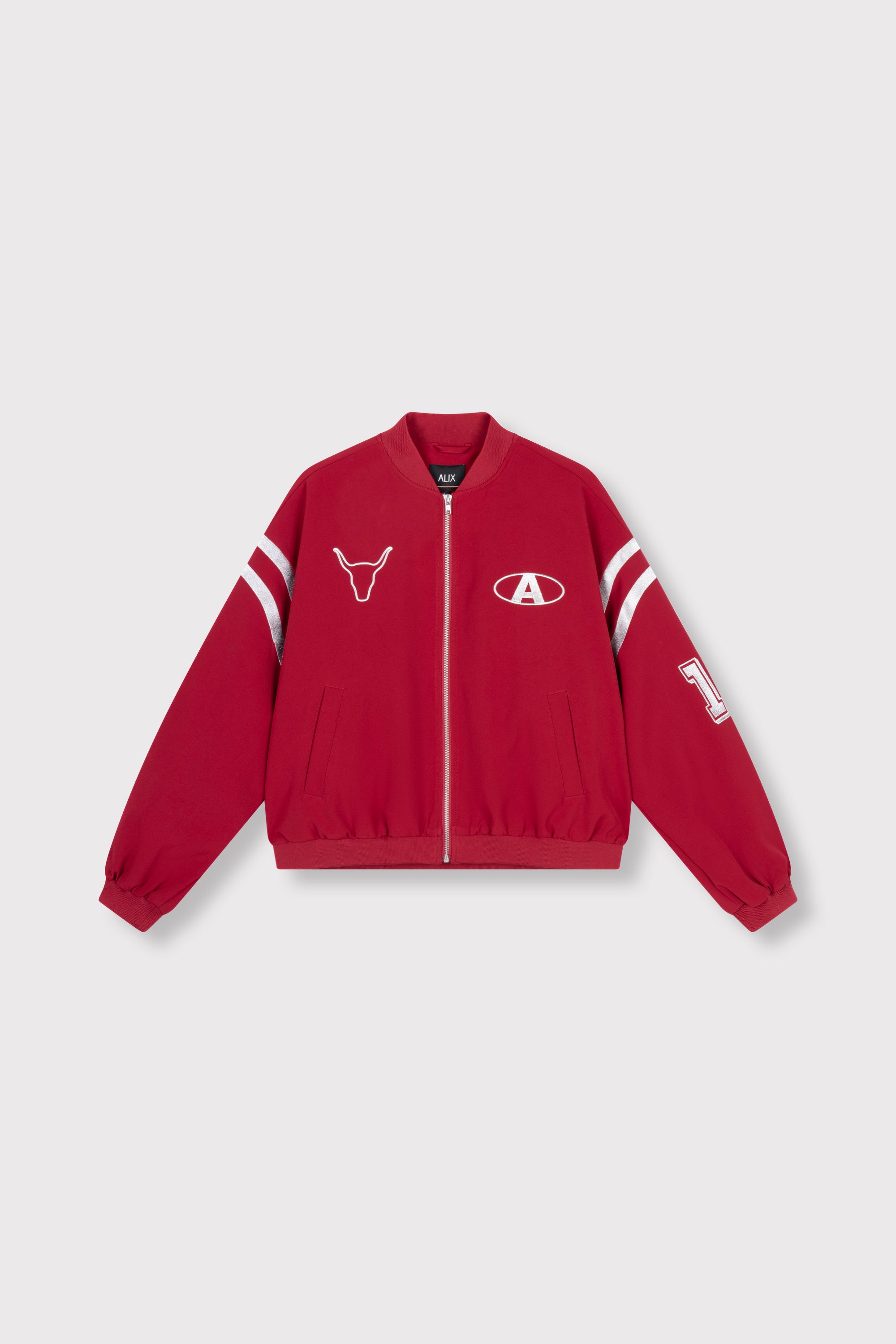 Tape jacket | bordeaux