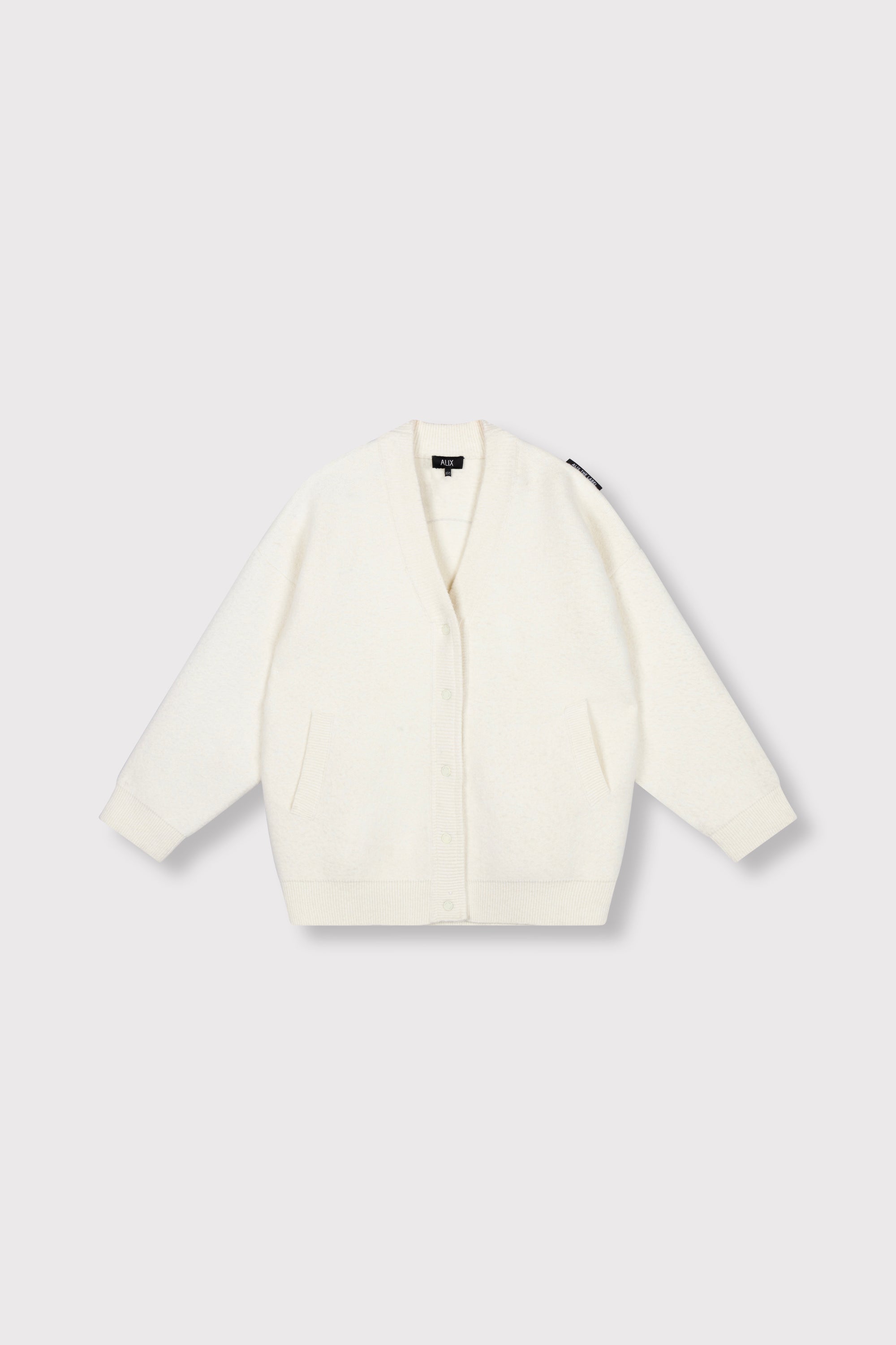 Heavy Cardigan | ecru