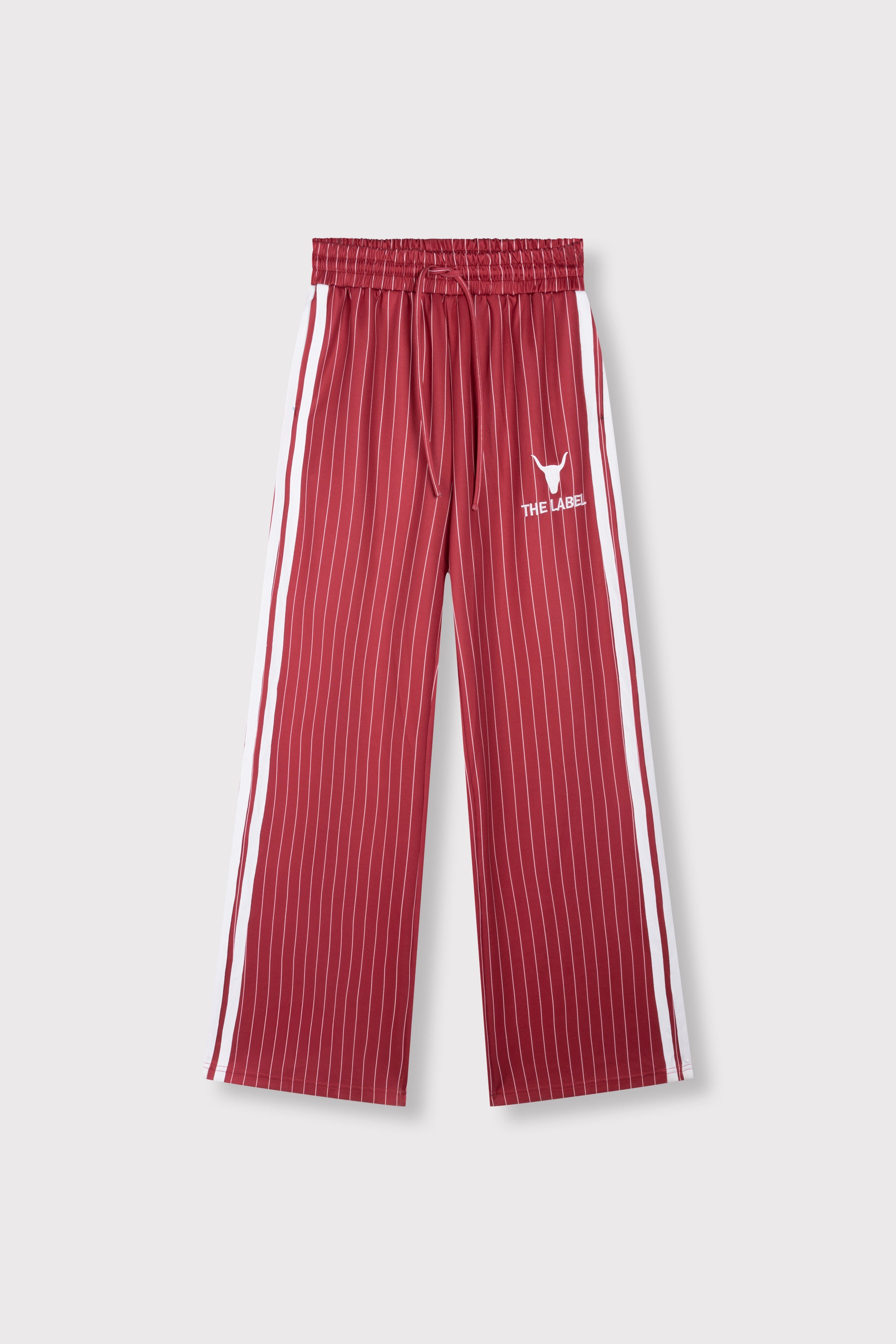 Pinstripe training pants