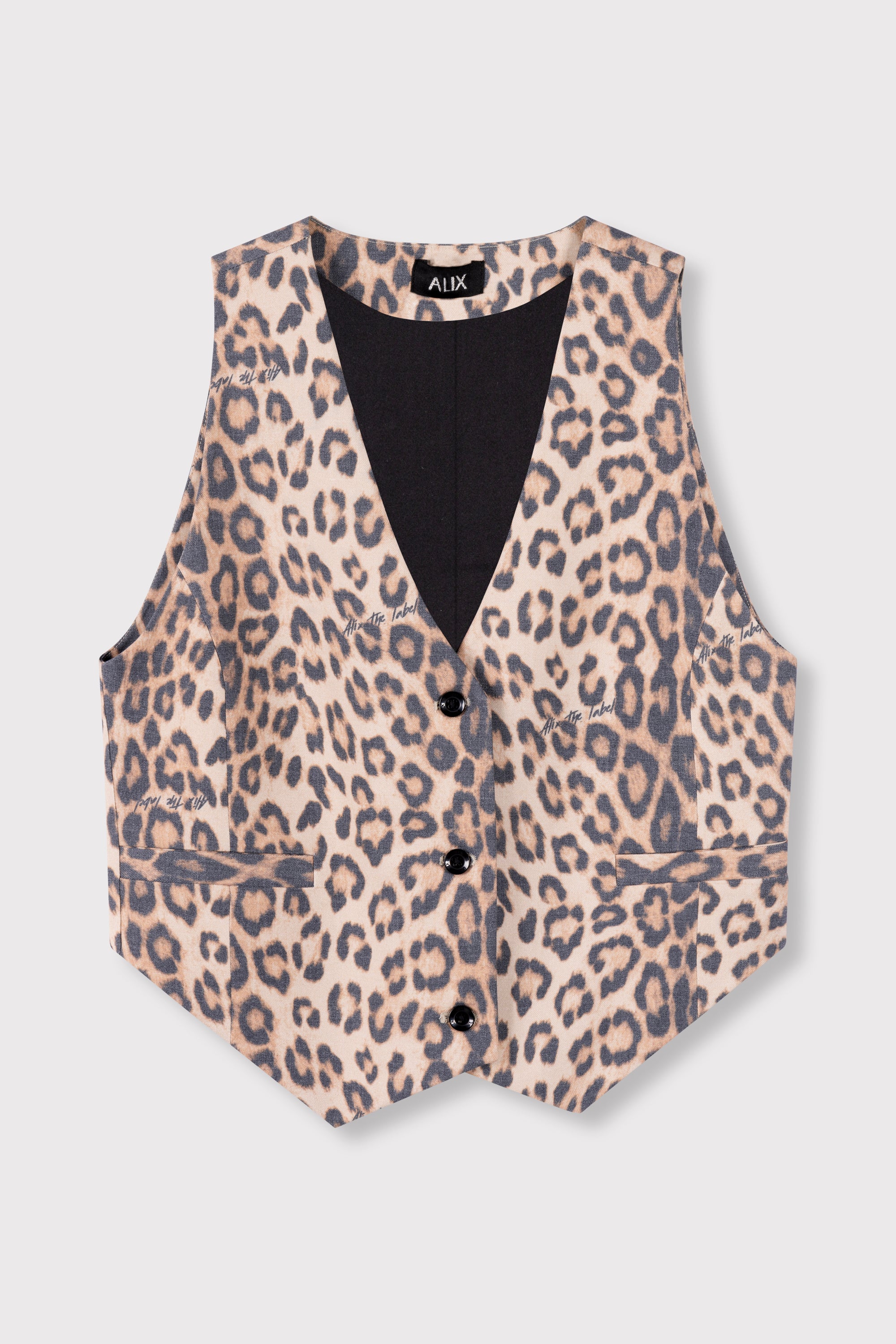 Leopard waistcoat