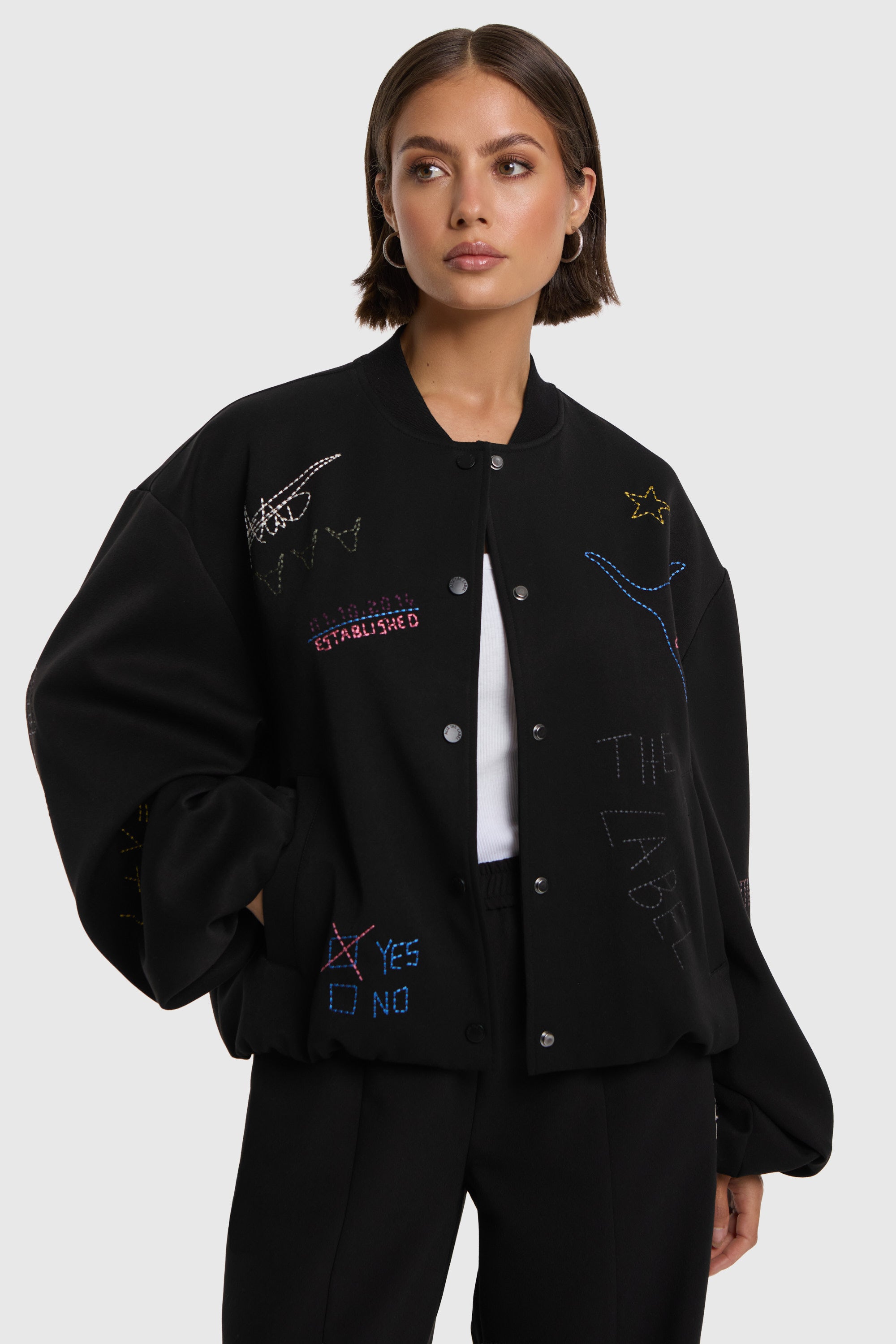 Artwork bomber I Black
