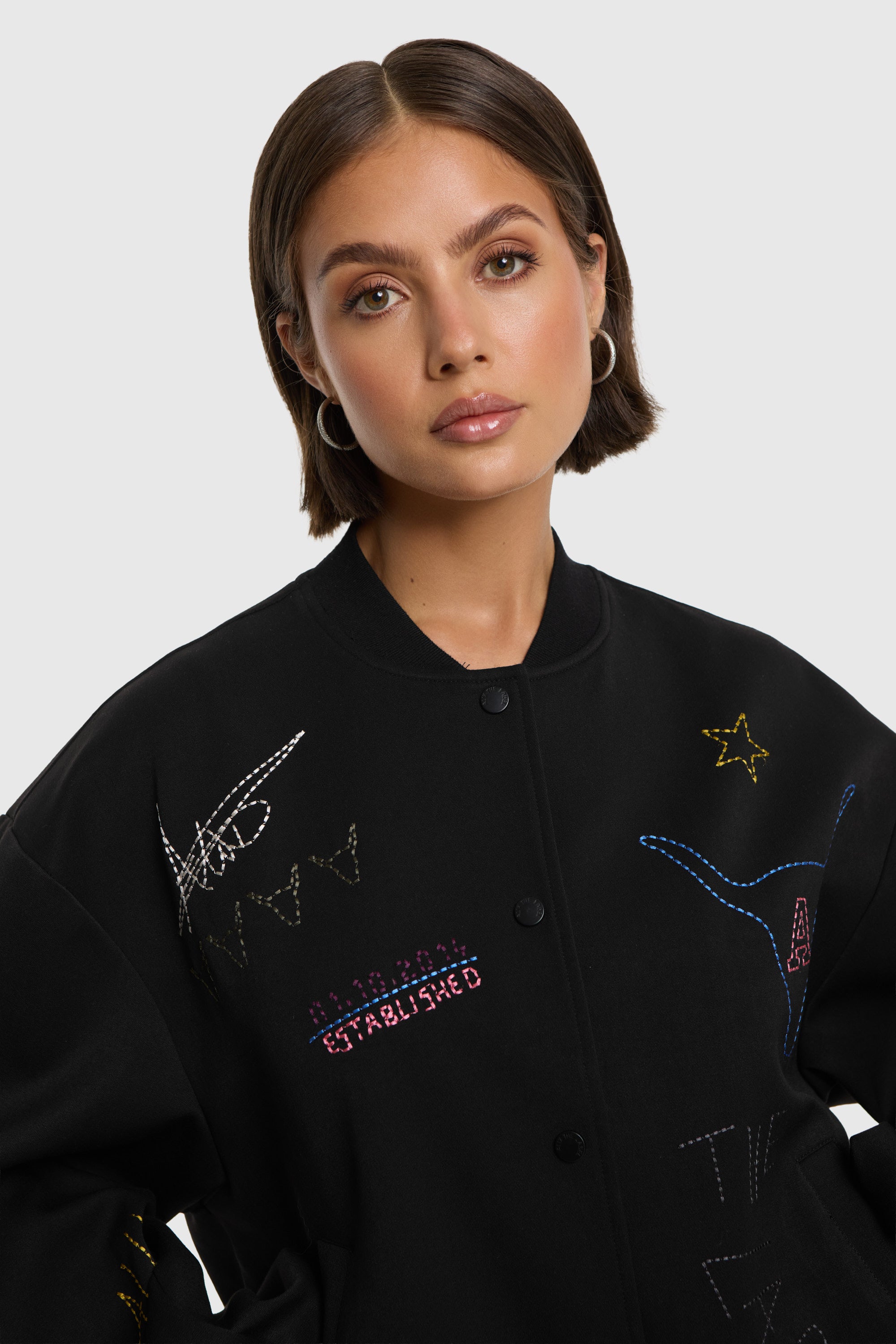 Artwork bomber I Black