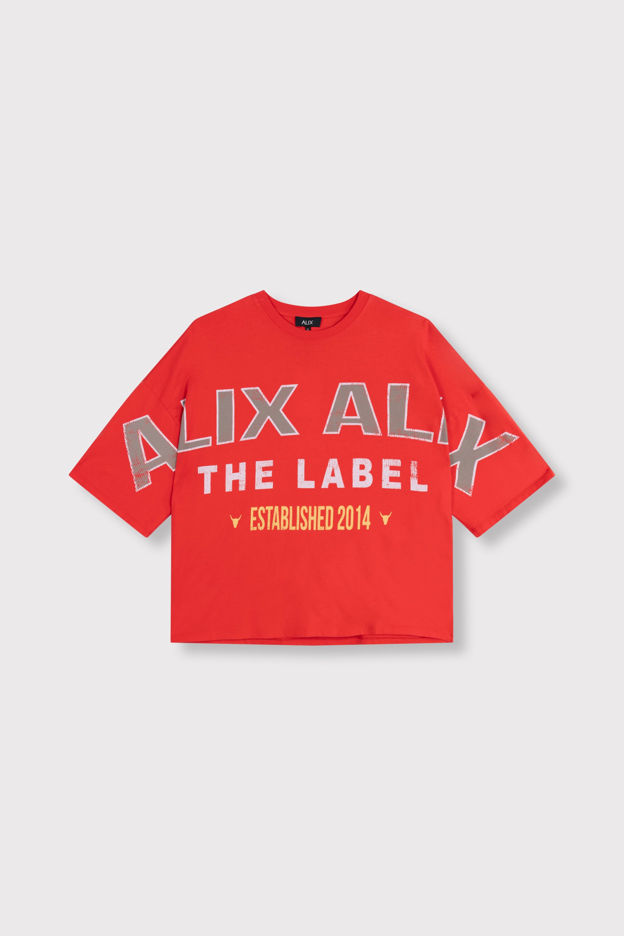 Big ALIX ALIX t-shirt | spicy coral